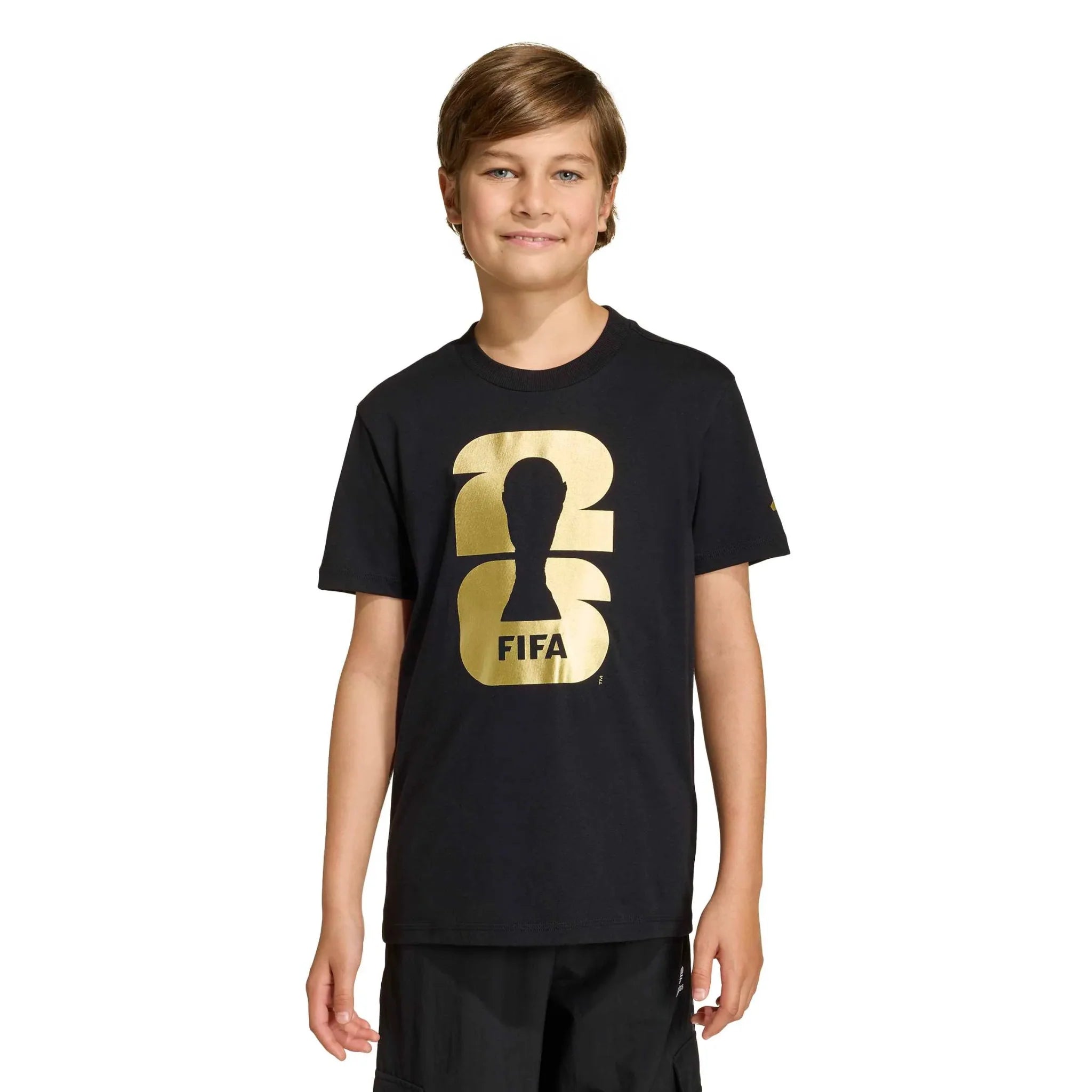 adidas 2026 World Cup Youth Official Emblem Tee 4