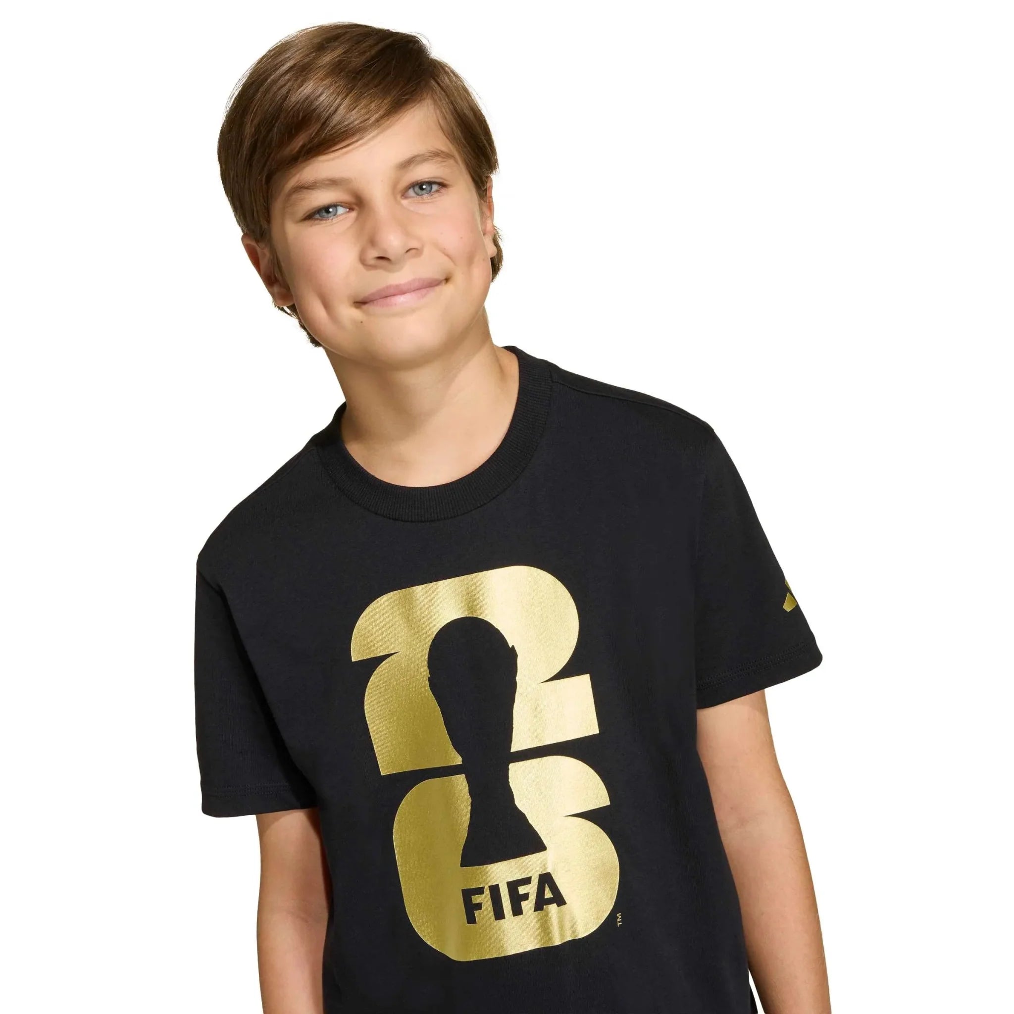 adidas 2026 World Cup Youth Official Emblem Tee 2