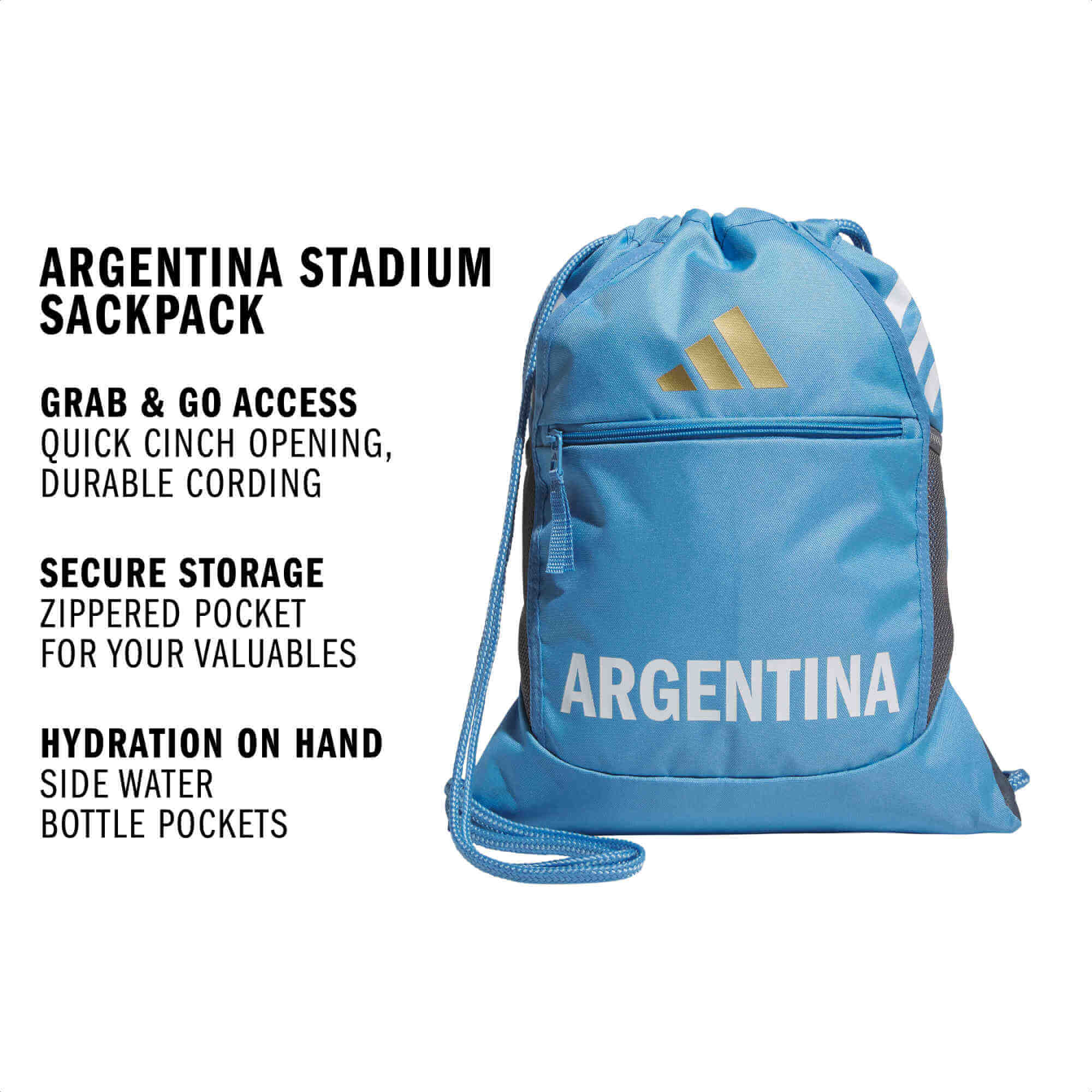 adidas Argentina Stadium Sackpack 4