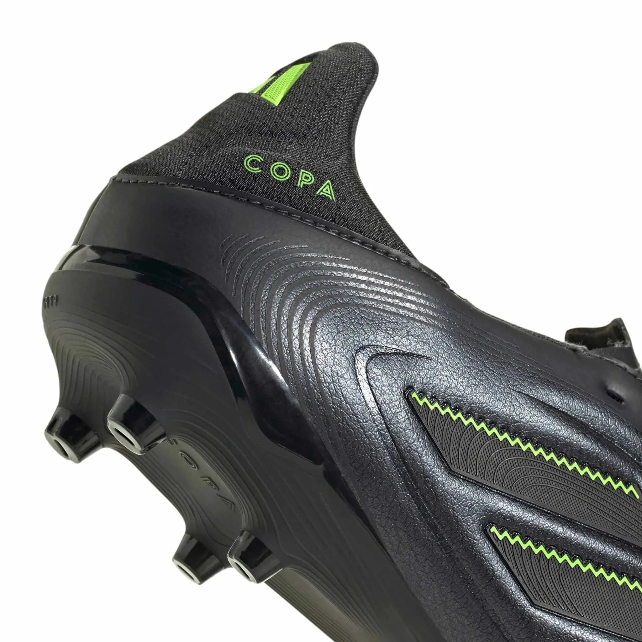 adidas Copa Pure III League Firm/Multi Ground Soccer Cleats - Electric Stealth Pack (FA25) 8