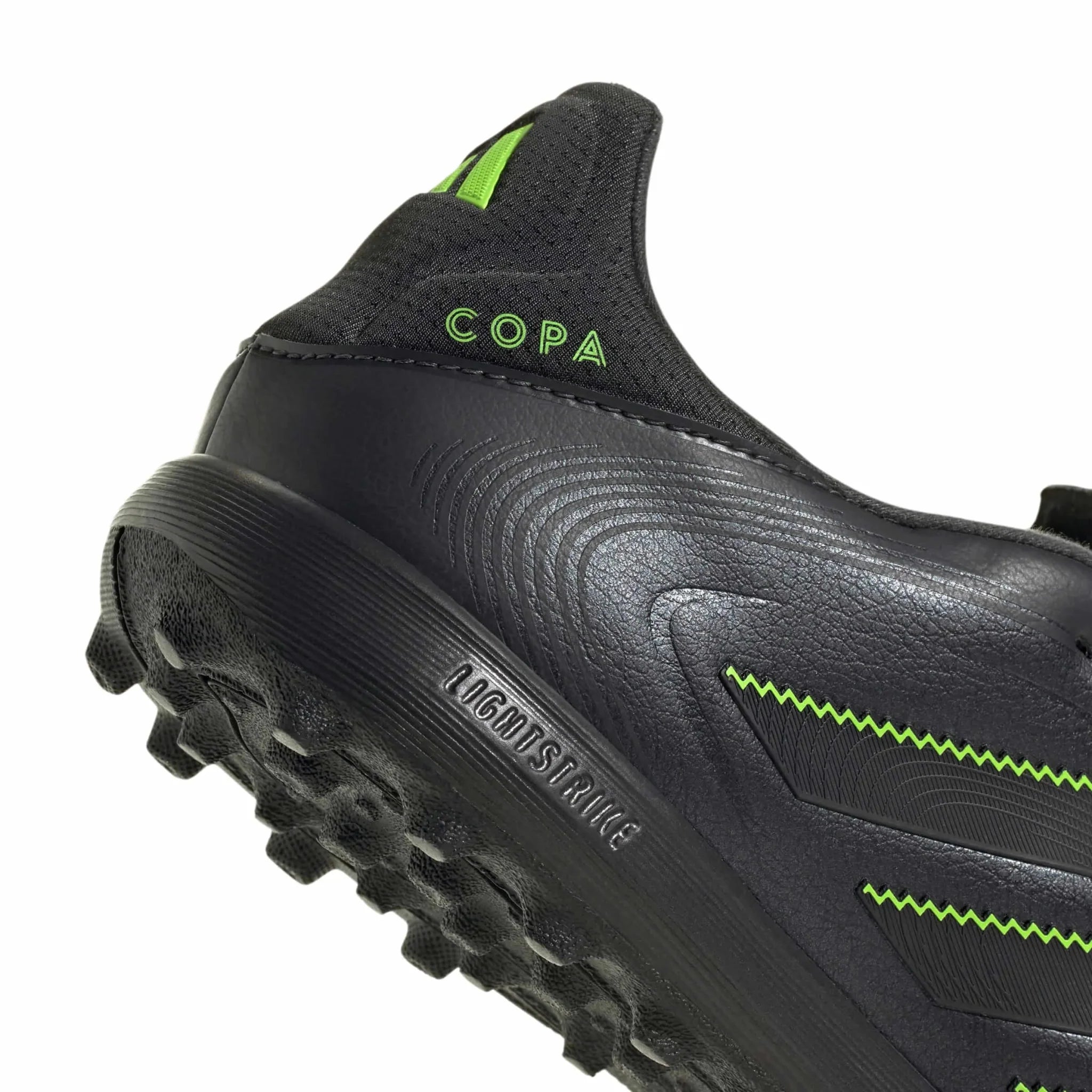 adidas Copa Pure III League Turf Soccer Shoes - Electric Stealth Pack (FA25) 7