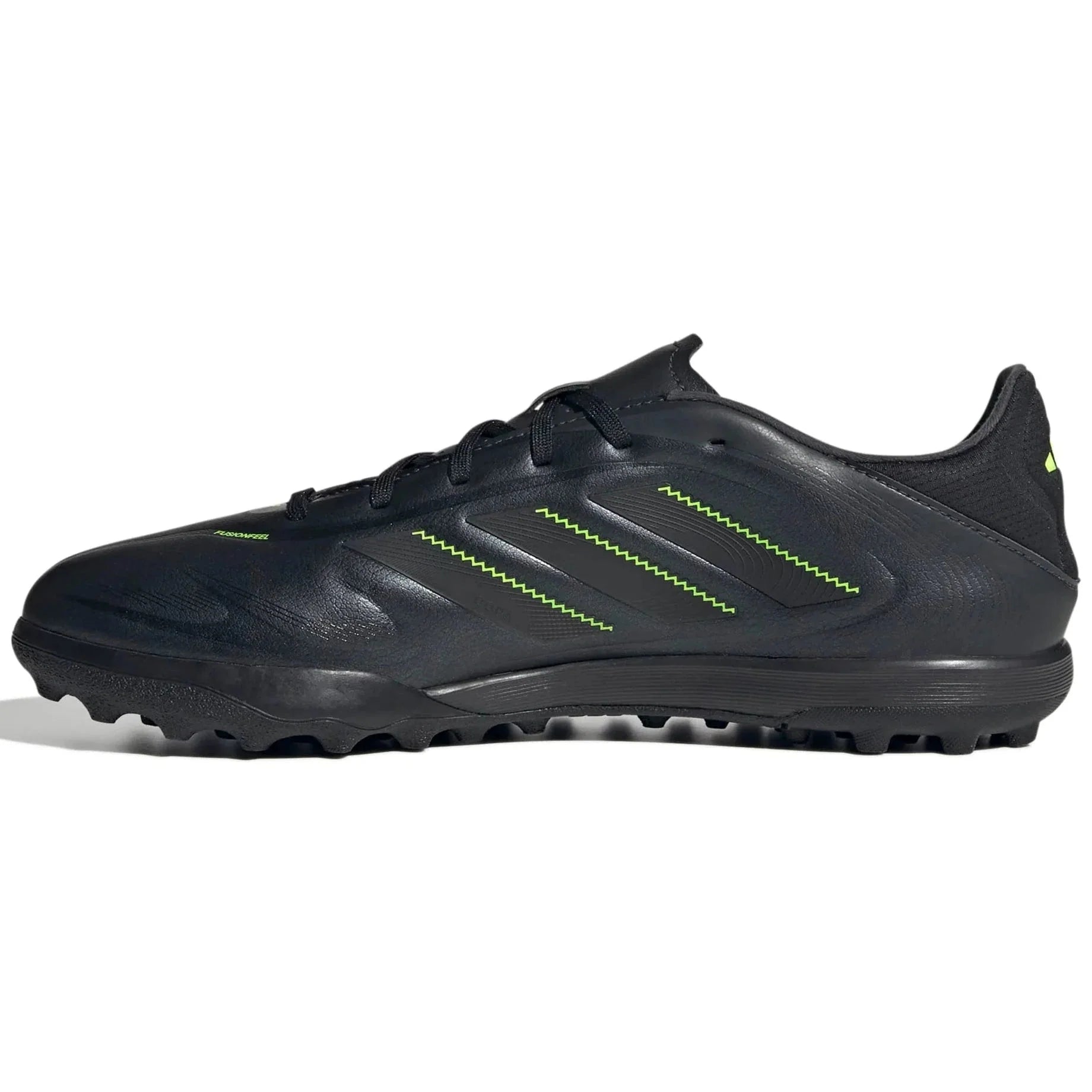 adidas Copa Pure III League Turf Soccer Shoes - Electric Stealth Pack (FA25) 2