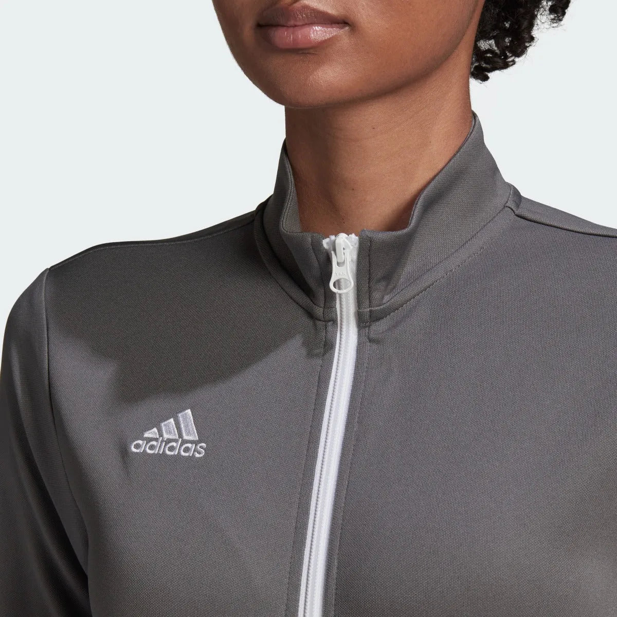 adidas Entrada 22 Women's Track Jacket - Team Grey 6