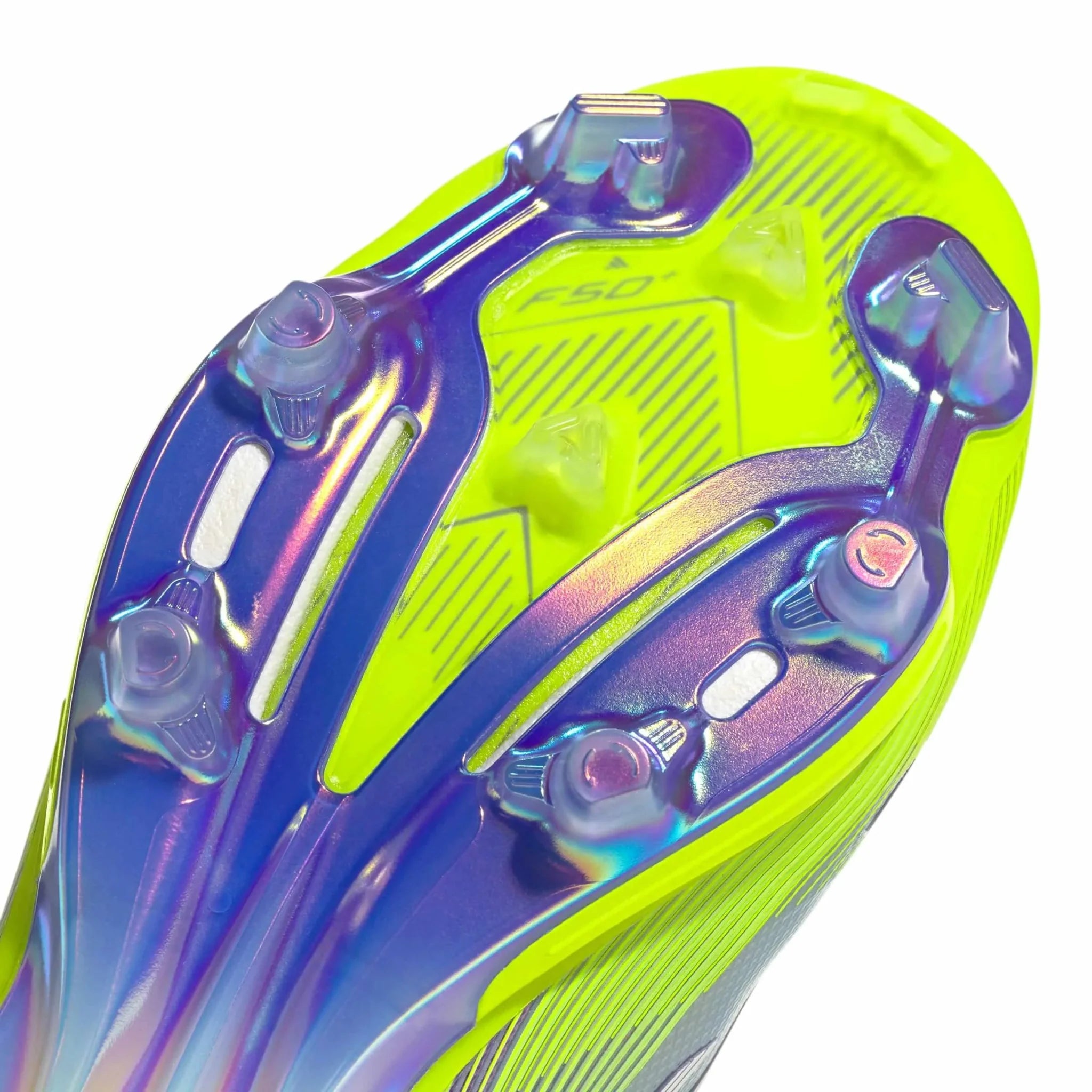 adidas F50+ Firm Ground Soccer Cleats - Radiant Blaze Pack (FA25) 8