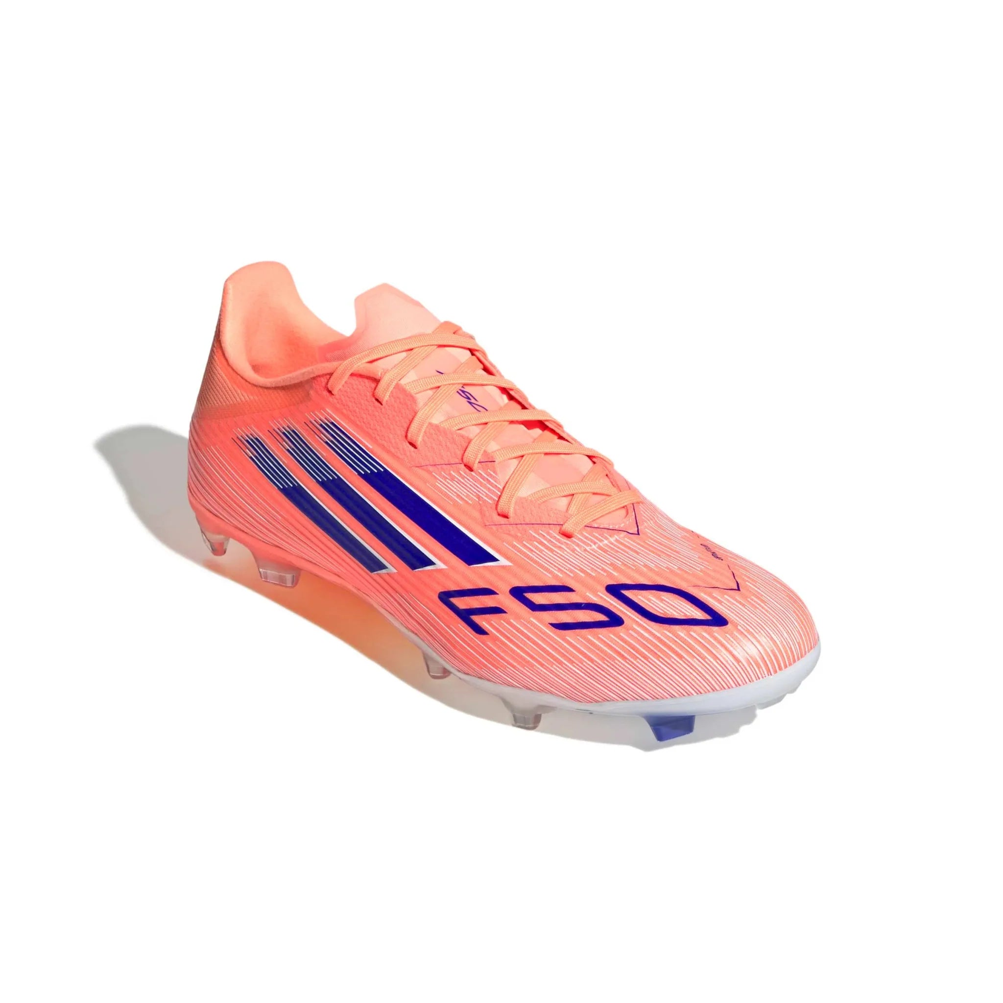 adidas F50 League Firm/Multi Ground Soccer Cleats - Coral Blaze Pack (FA25) 3
