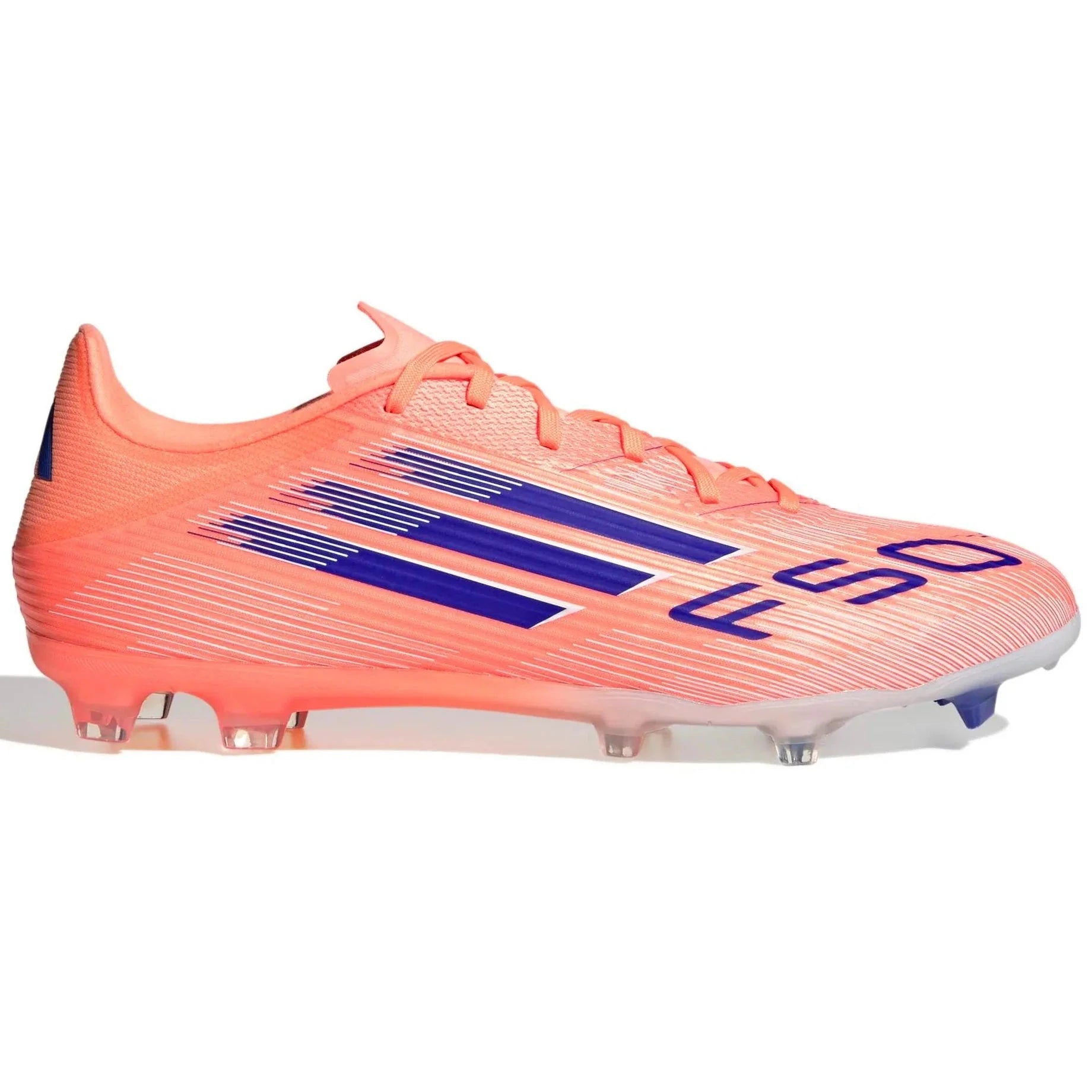 adidas F50 League Firm/Multi Ground Soccer Cleats - Coral Blaze Pack (FA25) 1