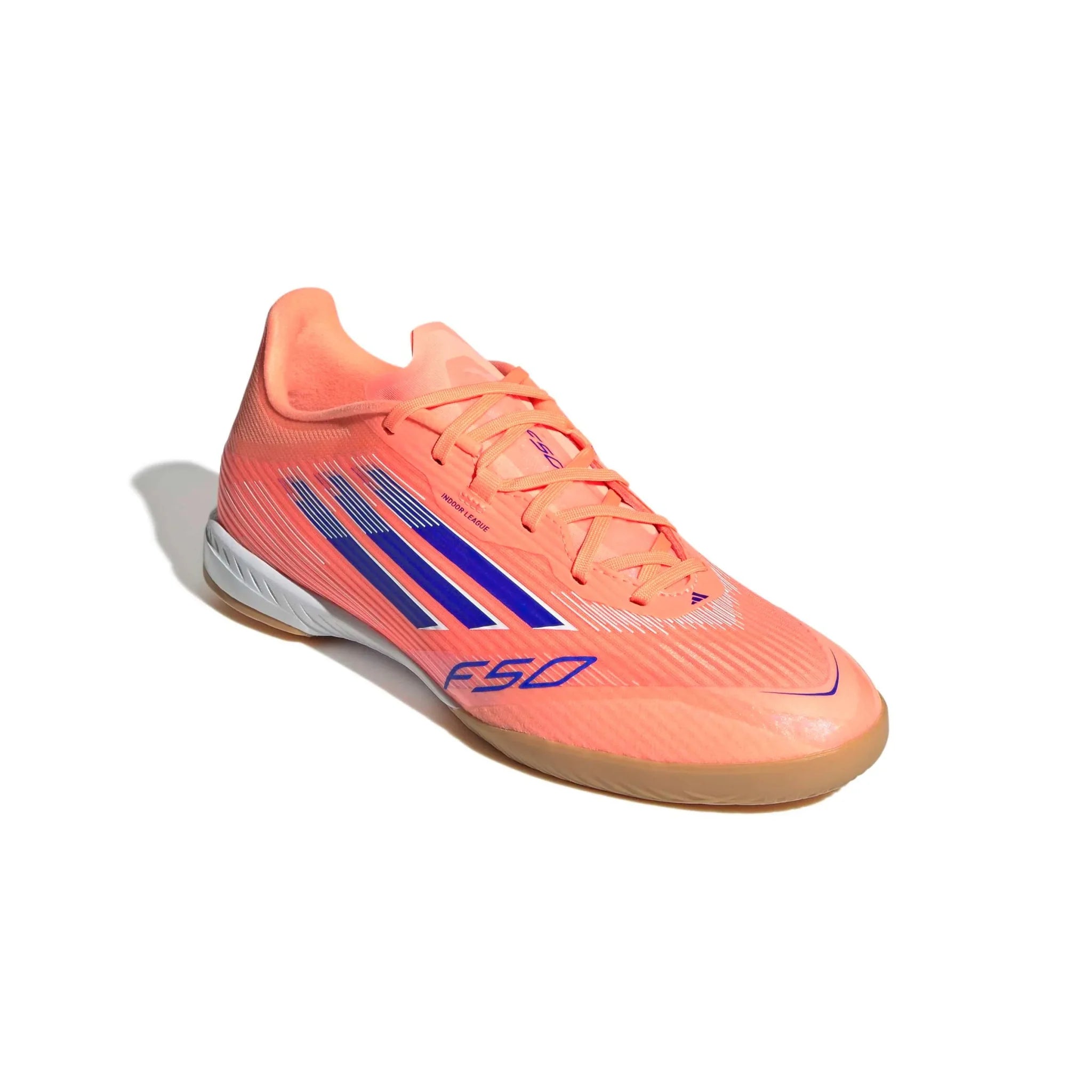 adidas F50 League Indoor Soccer Shoes - Coral Blaze Pack (FA25) 3