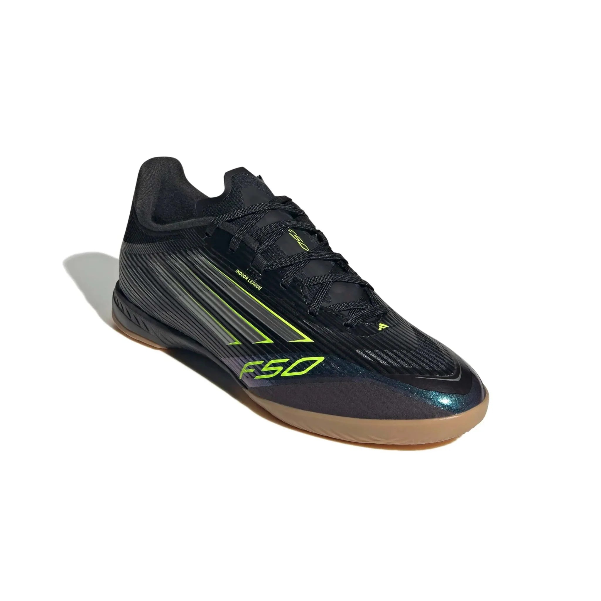 adidas F50 League Indoor Soccer Shoes - Electric Stealth Pack (FA25) 3