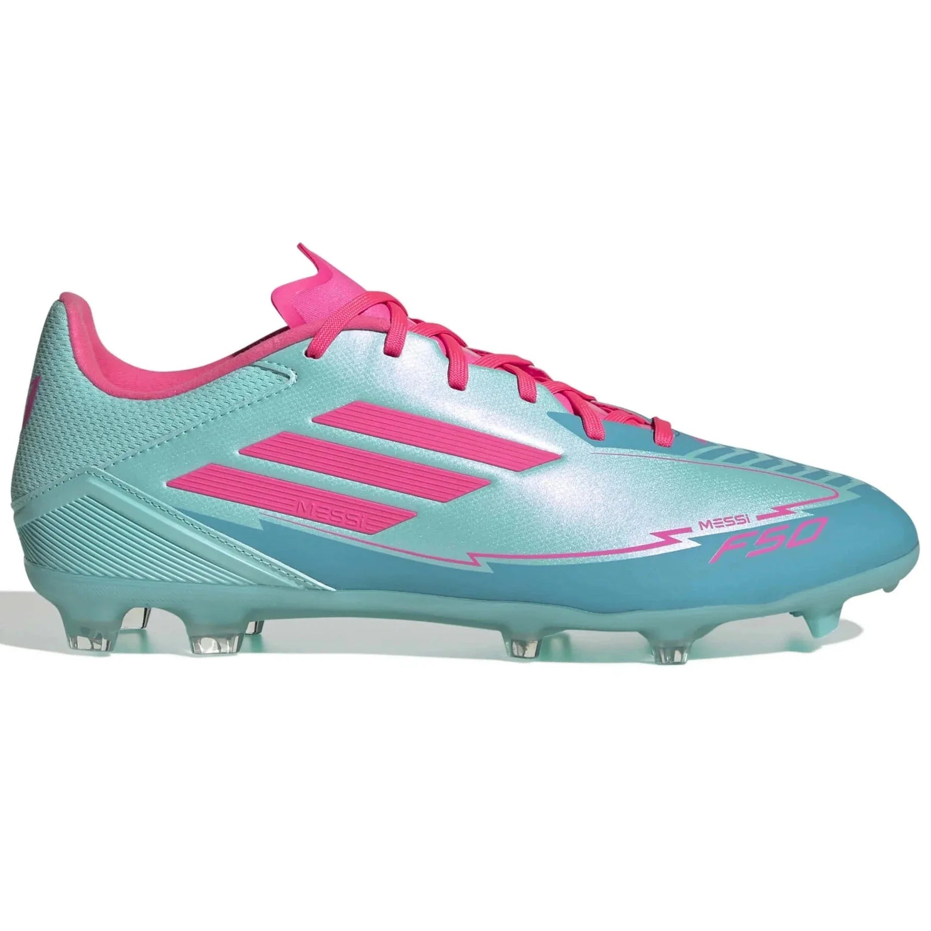 adidas F50 League Messi Firm/Multi Ground Soccer Cleats - MP2 Pack (SP25) 1