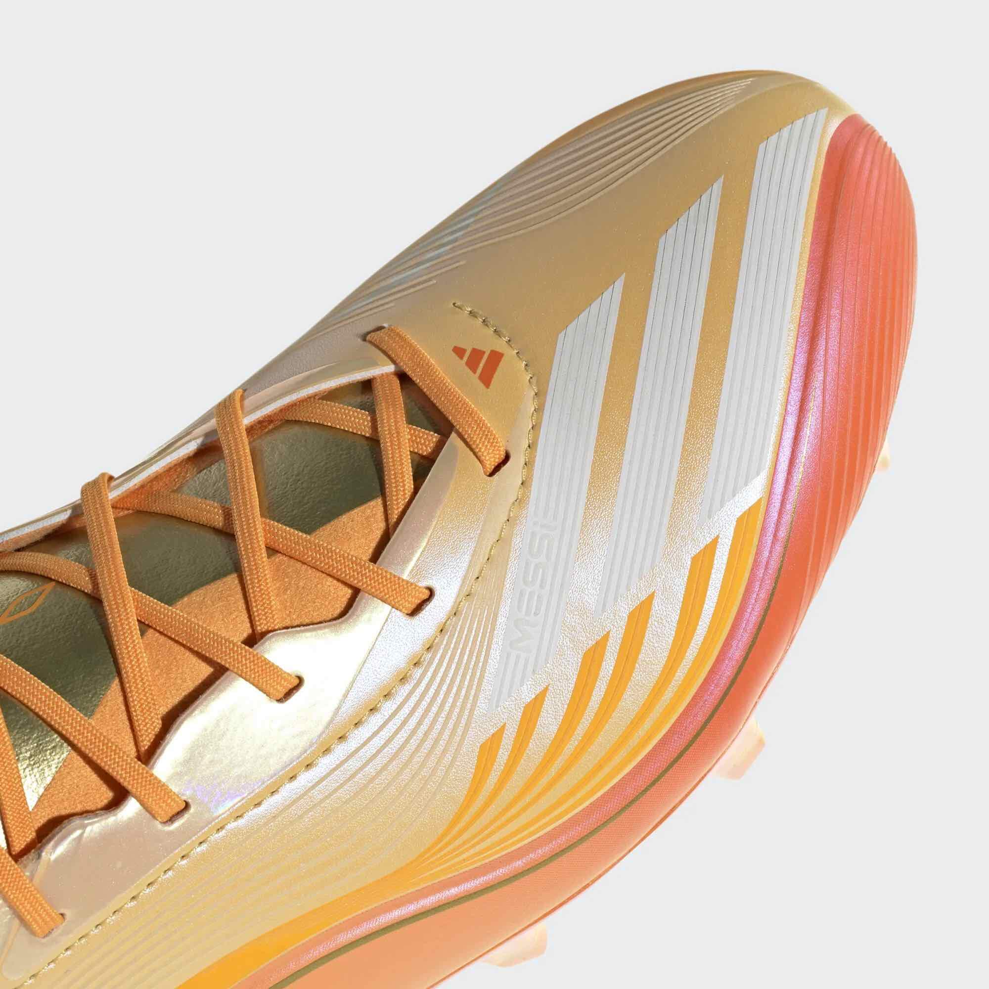 adidas F50 Messi Elite Firm Ground Soccer Cleats - Messi Hora Dorada Pack (SP26) 7