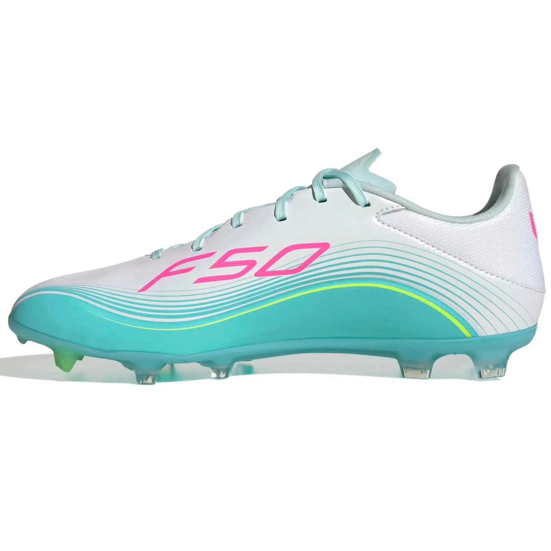 adidas F50 Messi League Firm/Multi Ground Soccer Cleats - Messi Aurora Radiante Pack (SP26) 2