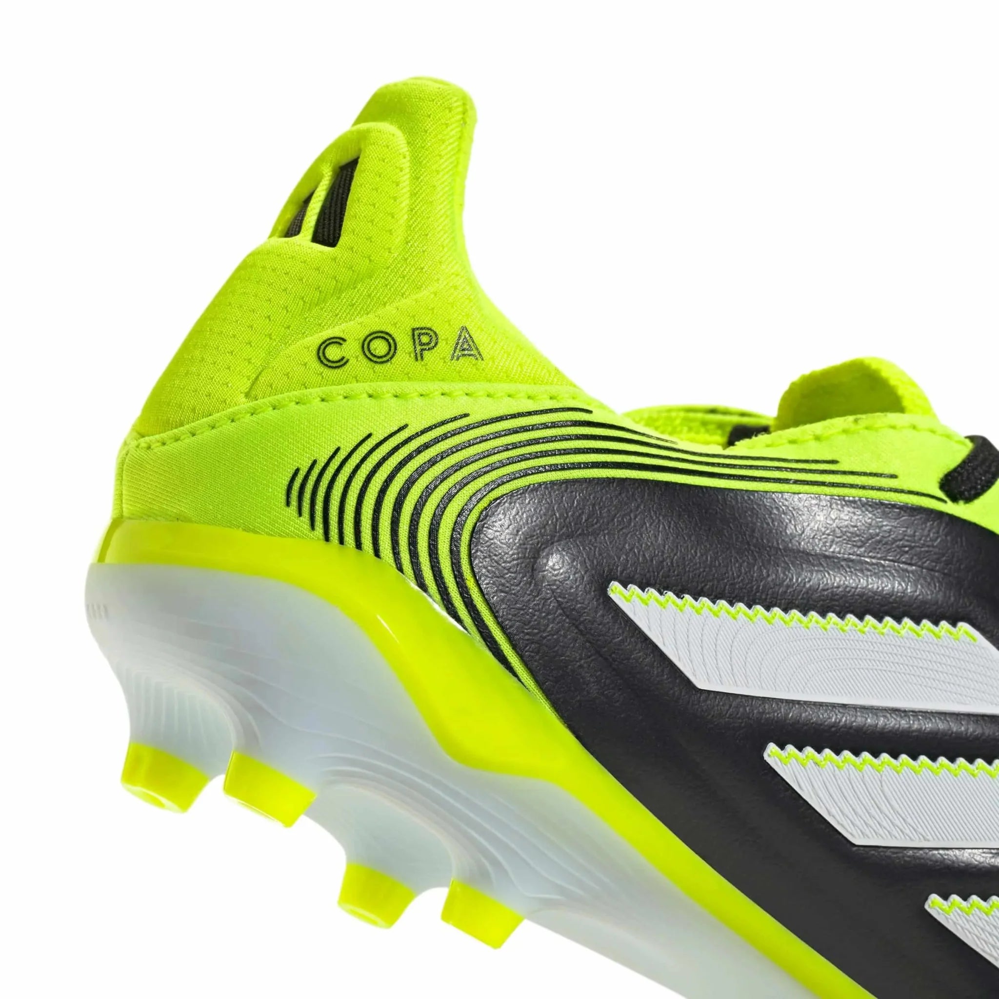 adidas Junior Copa Pure III Elite Firm/Multi Ground Soccer Cleats - Radiant Blaze Pack (FA25) 8