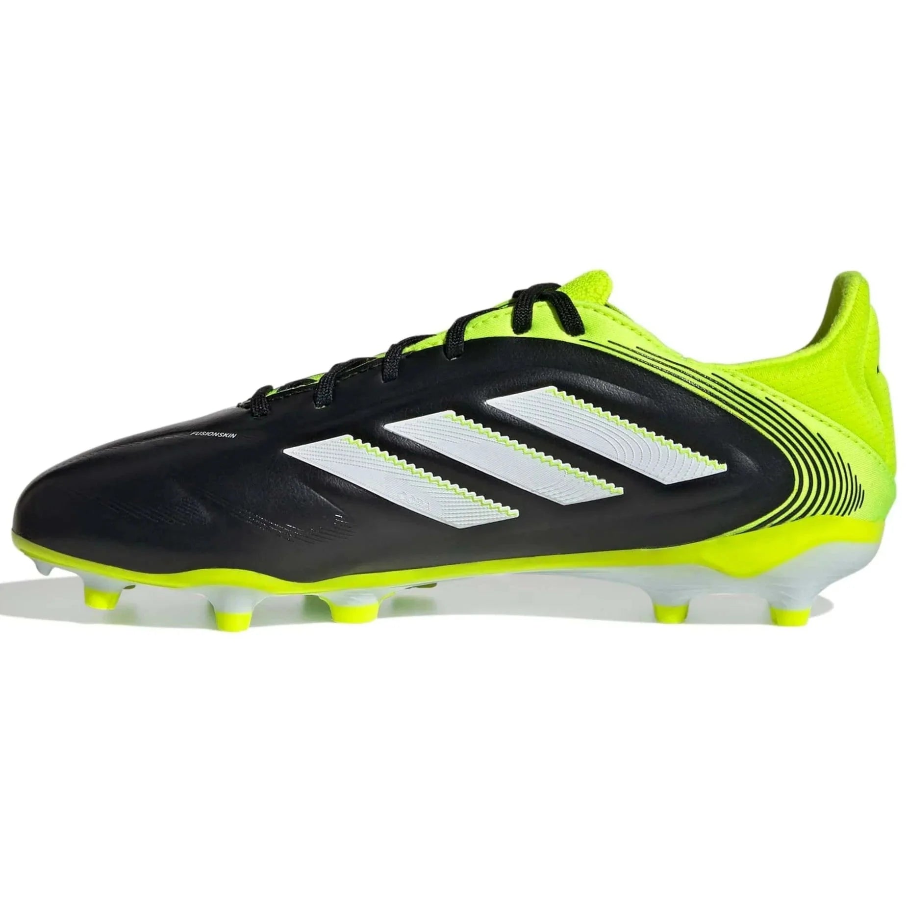 adidas Junior Copa Pure III Elite Firm/Multi Ground Soccer Cleats - Radiant Blaze Pack (FA25) 2