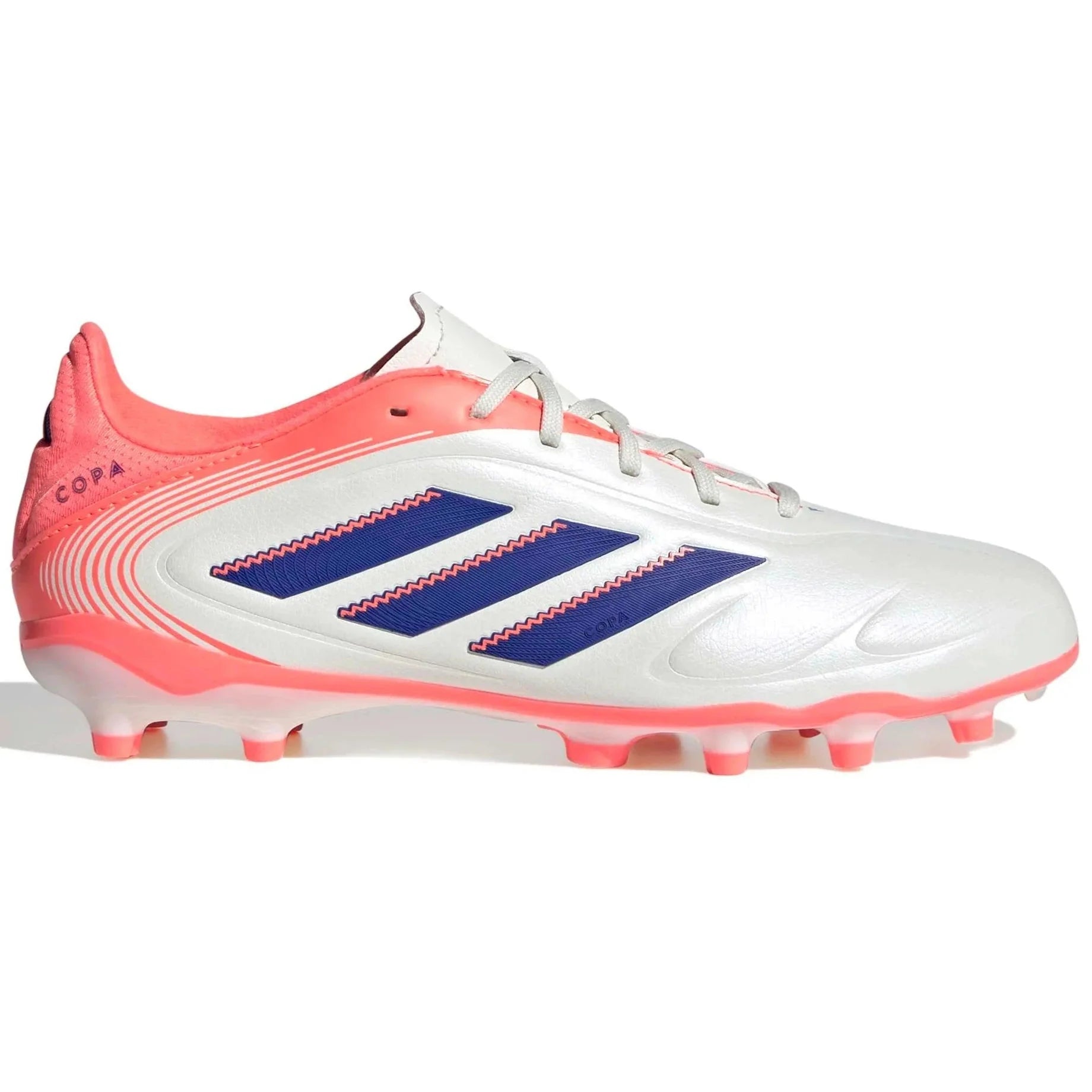 adidas Junior Copa Pure III League Firm/Multi Ground Soccer Cleats - Coral Blaze Pack (FA25) 1