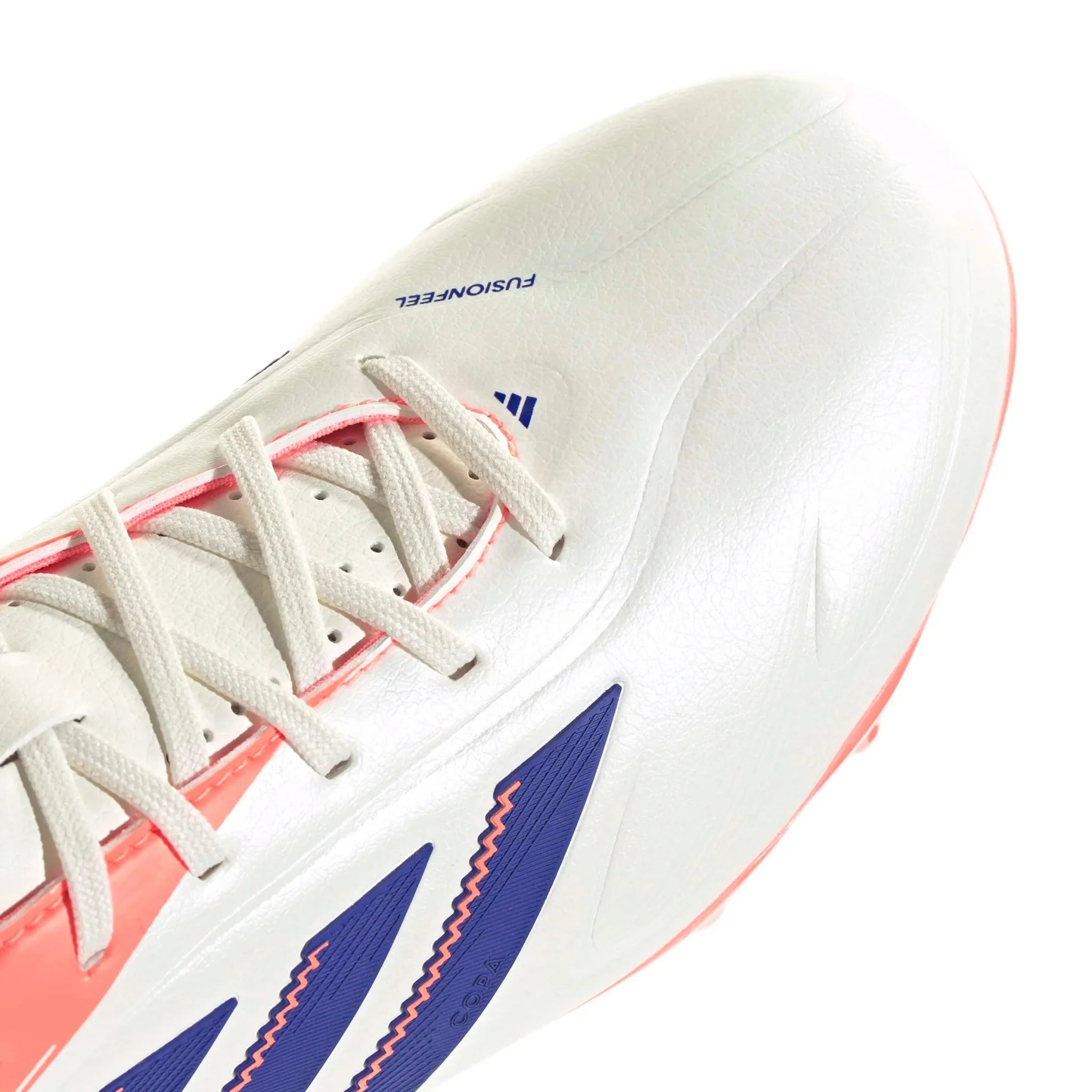 adidas Junior Copa Pure III League Firm/Multi Ground Soccer Cleats - Coral Blaze Pack (FA25) 7