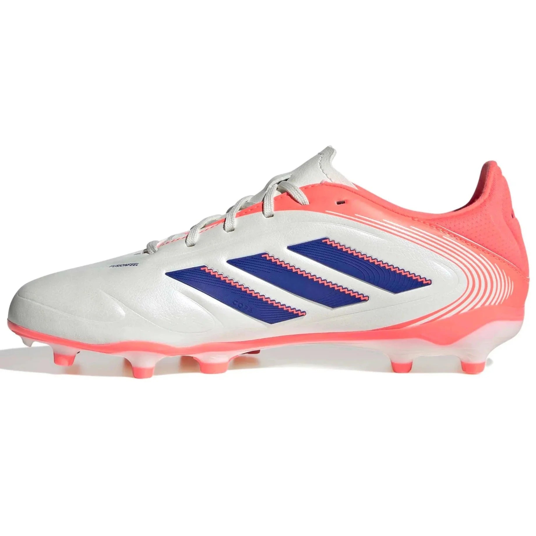adidas Junior Copa Pure III League Firm/Multi Ground Soccer Cleats - Coral Blaze Pack (FA25) 2