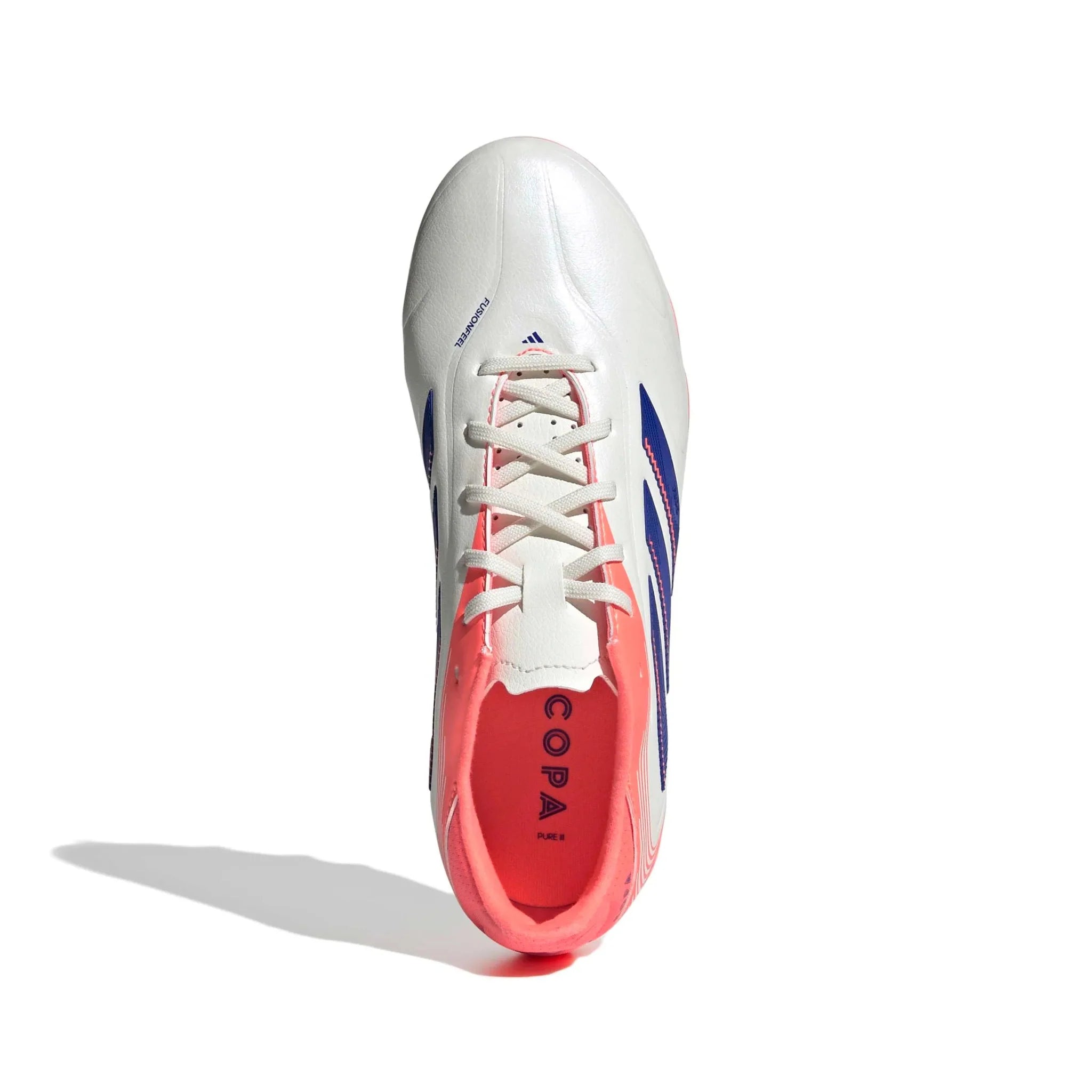 adidas Junior Copa Pure III League Firm/Multi Ground Soccer Cleats - Coral Blaze Pack (FA25) 5