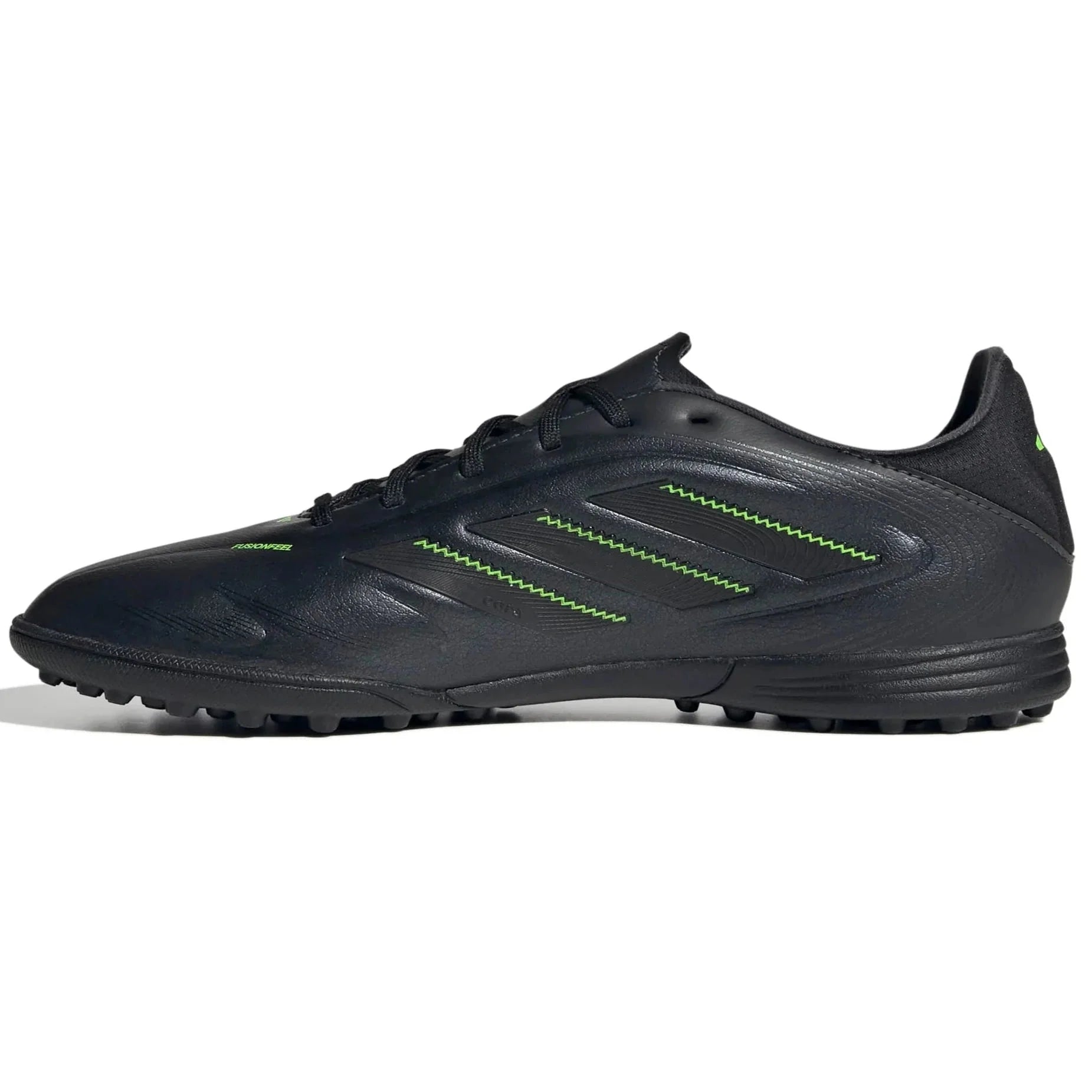adidas Junior Copa Pure III League Turf Soccer Shoes - Electric Stealth Pack (FA25) 2