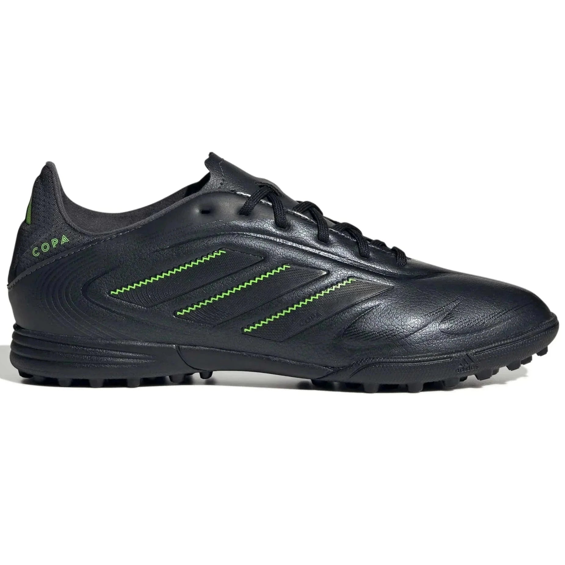 adidas Junior Copa Pure III League Turf Soccer Shoes - Electric Stealth Pack (FA25) 1