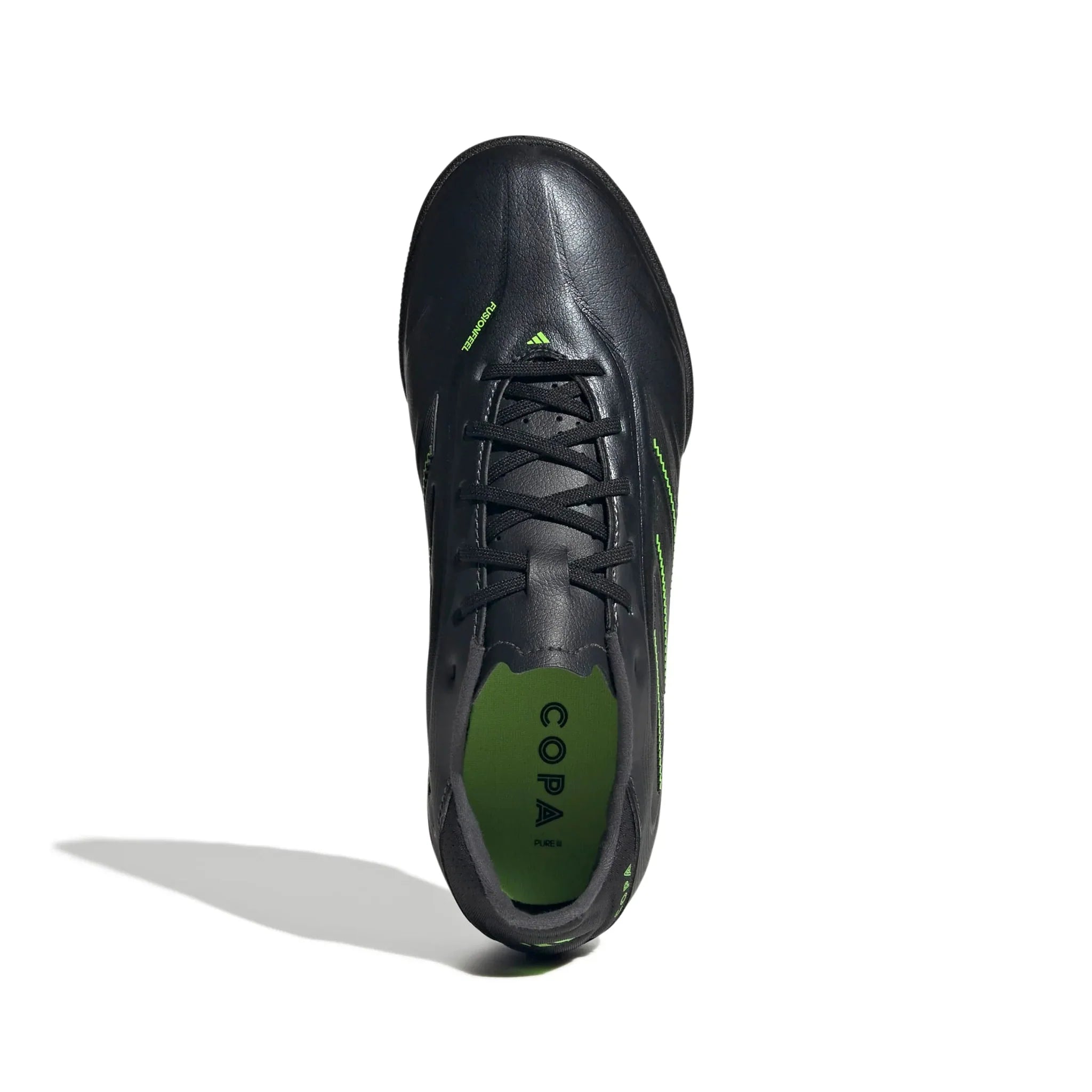 adidas Junior Copa Pure III League Turf Soccer Shoes - Electric Stealth Pack (FA25) 5