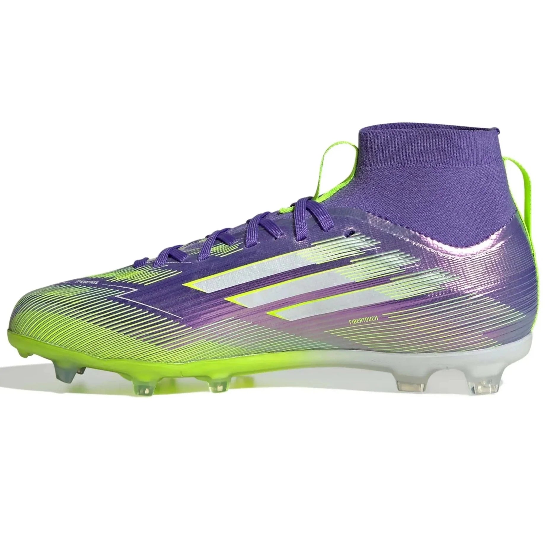 adidas Junior F50 Elite Mid Firm Ground Soccer Cleats - Radiant Blaze Pack (FA25) 2