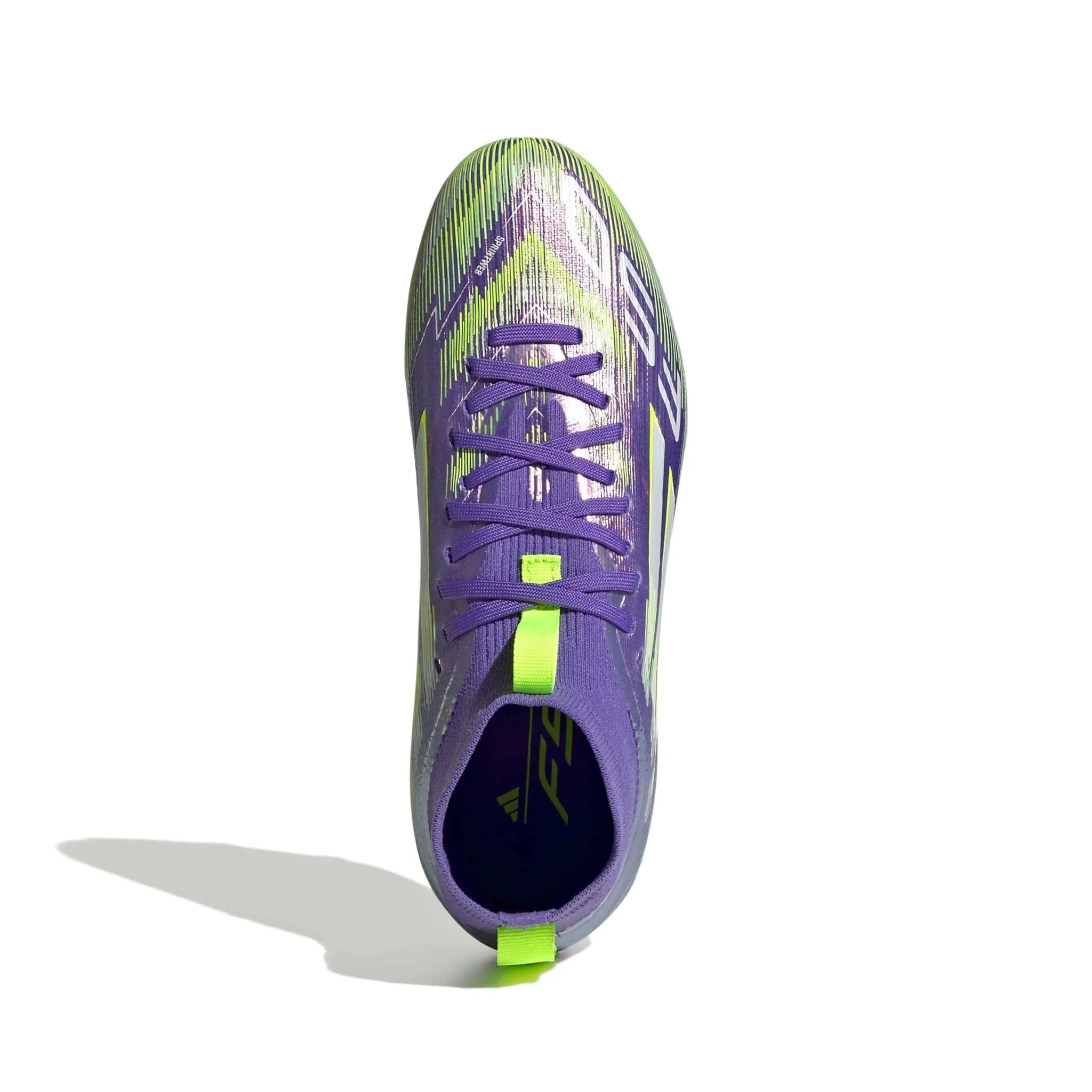 adidas Junior F50 Elite Mid Firm Ground Soccer Cleats - Radiant Blaze Pack (FA25) 5
