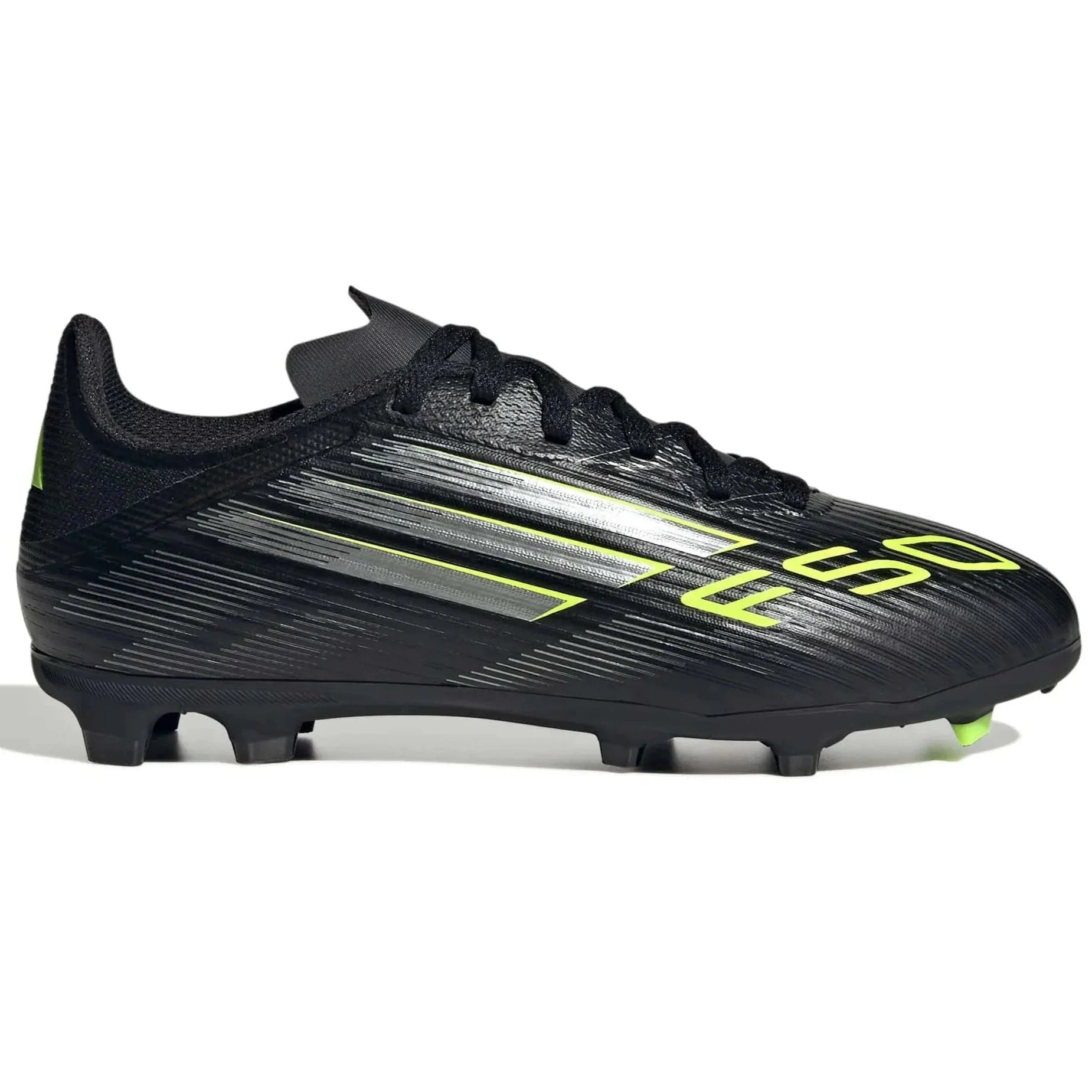 adidas Junior F50 League Firm/Multi Ground Soccer Cleats - Electric Stealth Pack (FA25) 1