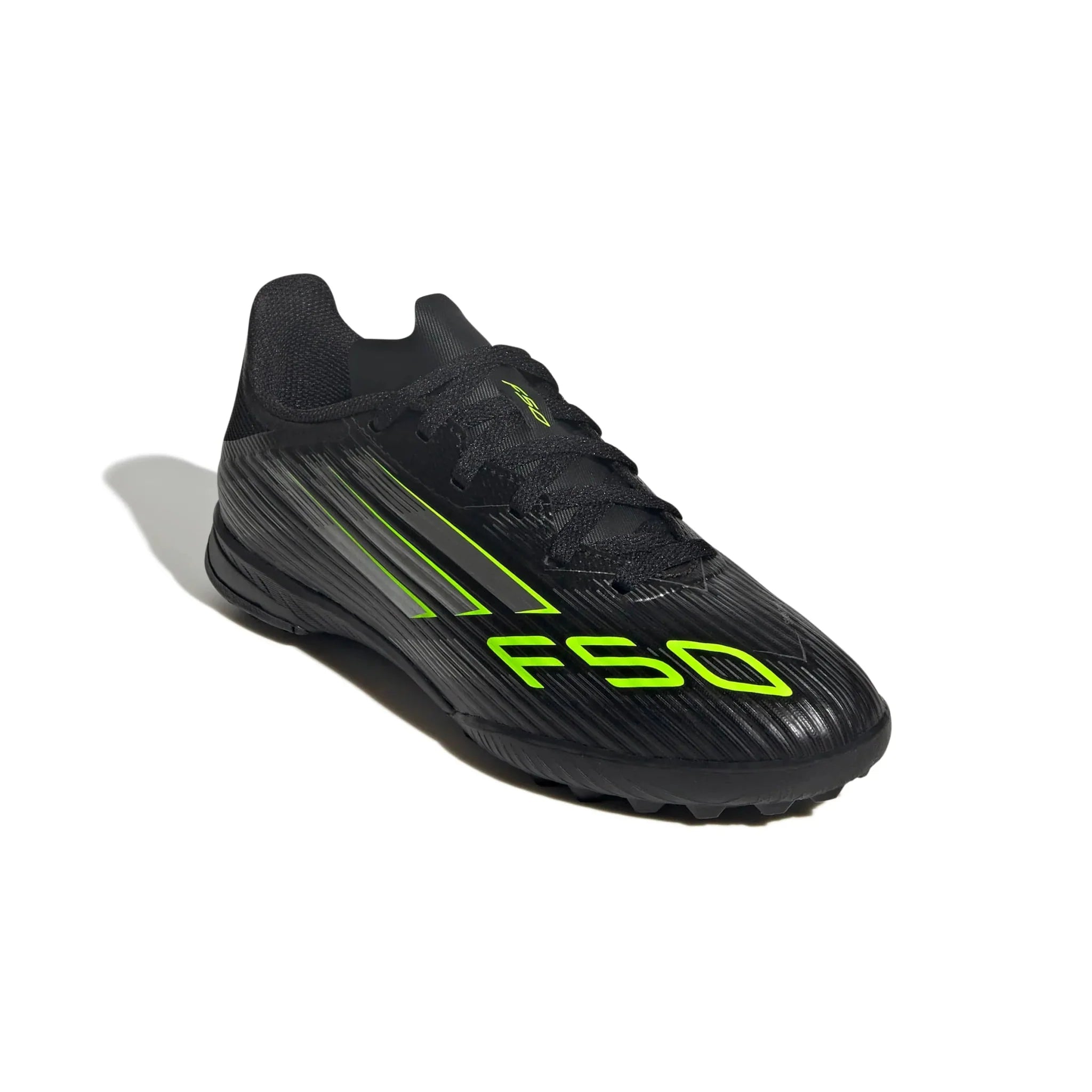 adidas Junior F50 League Turf Soccer Shoes - Electric Stealth Pack (FA25) 3