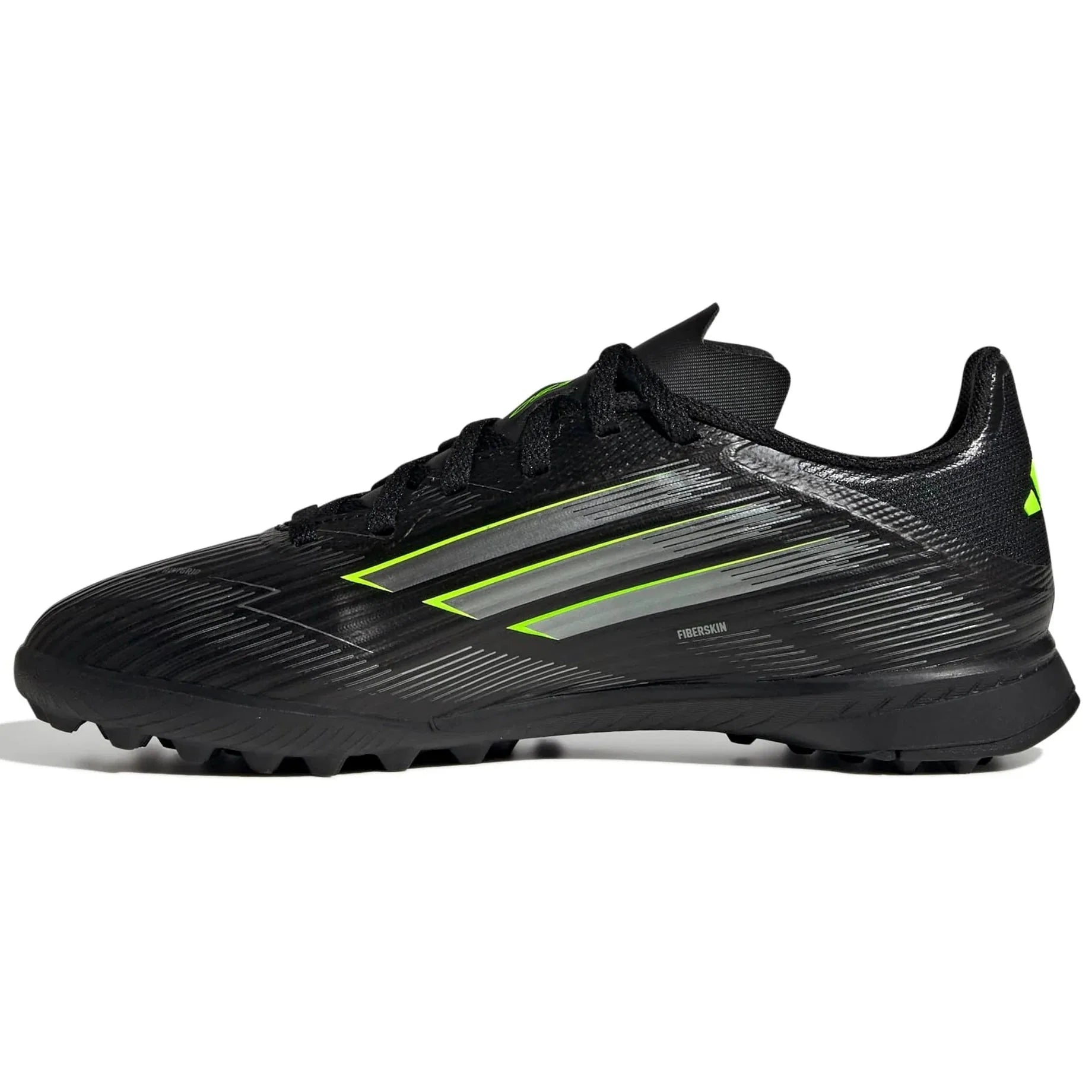 adidas Junior F50 League Turf Soccer Shoes - Electric Stealth Pack (FA25) 2