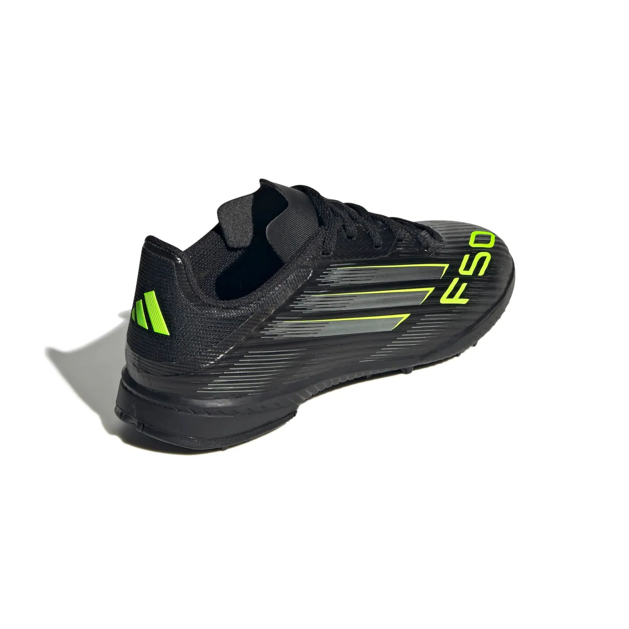 adidas Junior F50 League Turf Soccer Shoes - Electric Stealth Pack (FA25) 4