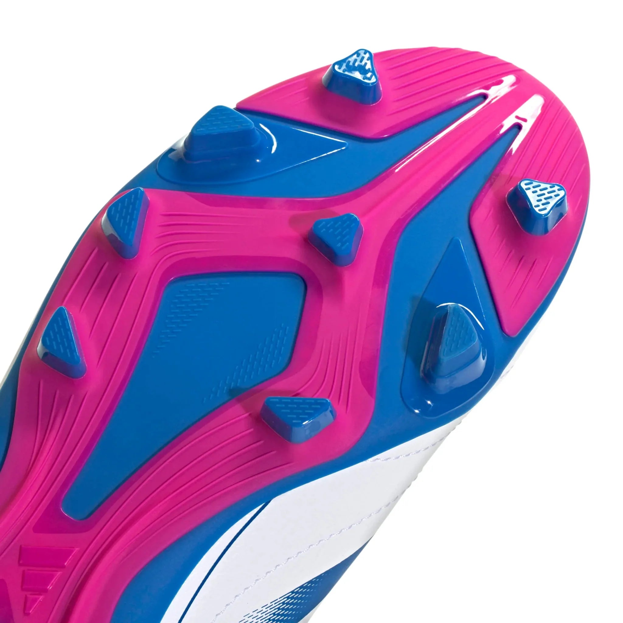 adidas Junior Goletto IX Laceless Firm/Multi Ground Soccer Cleats 8