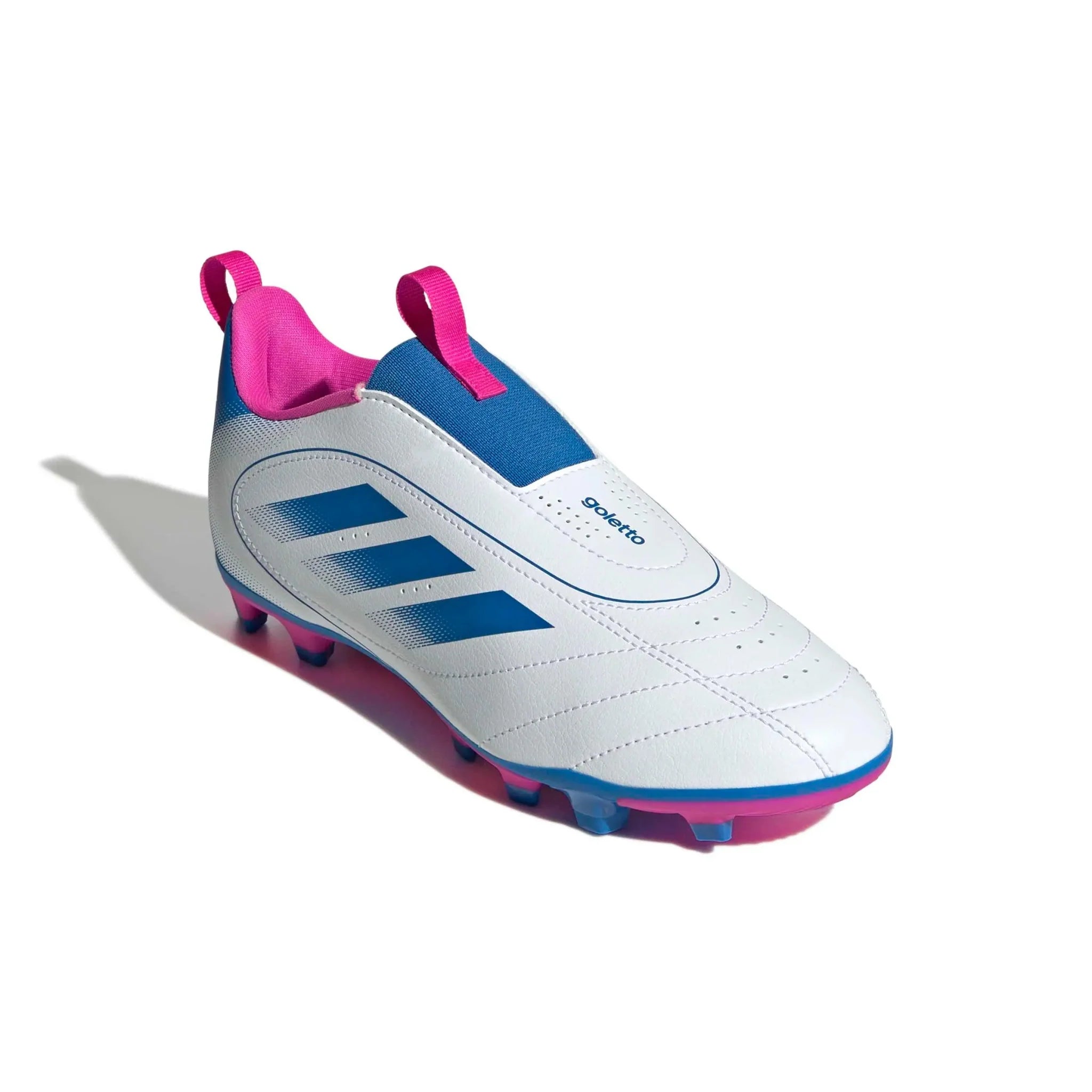 adidas Junior Goletto IX Laceless Firm/Multi Ground Soccer Cleats 3