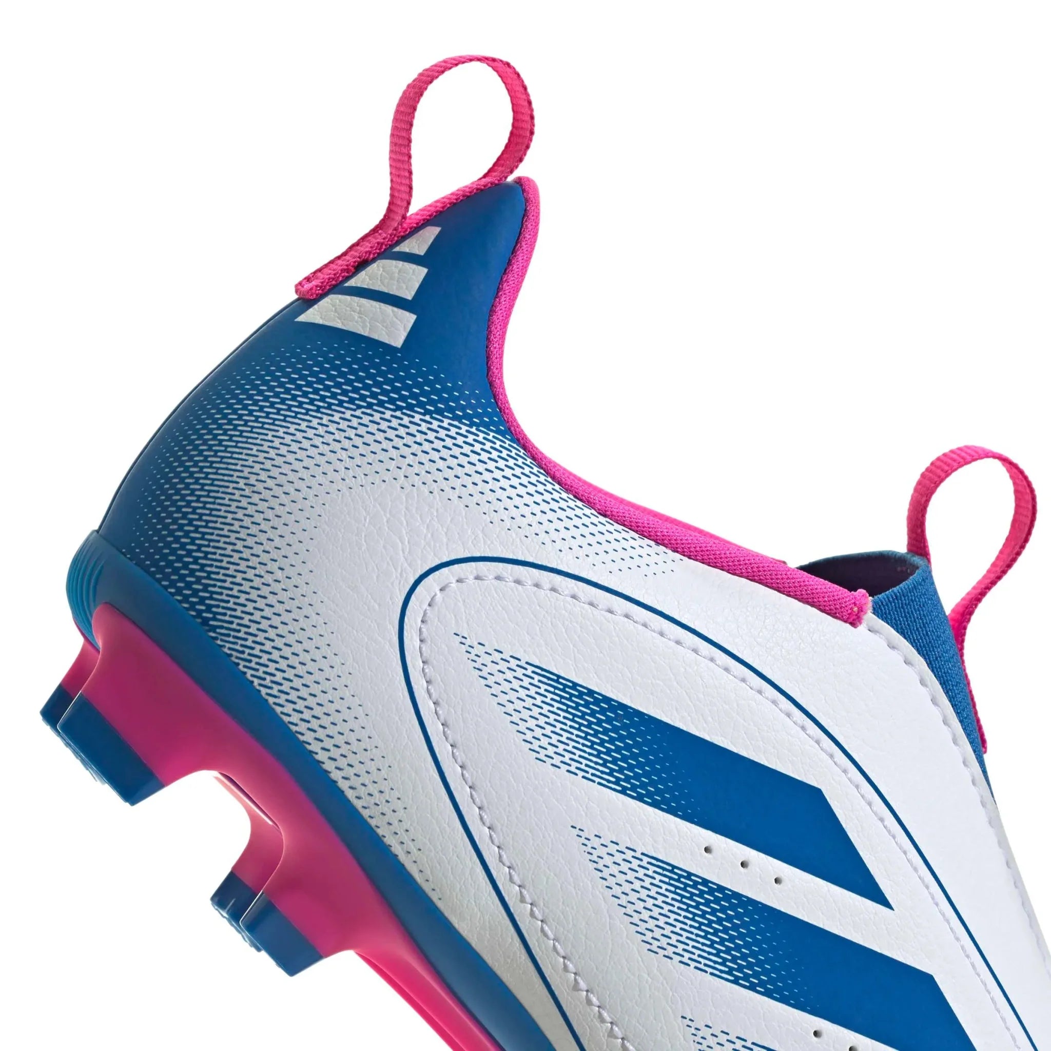 adidas Junior Goletto IX Laceless Firm/Multi Ground Soccer Cleats 7