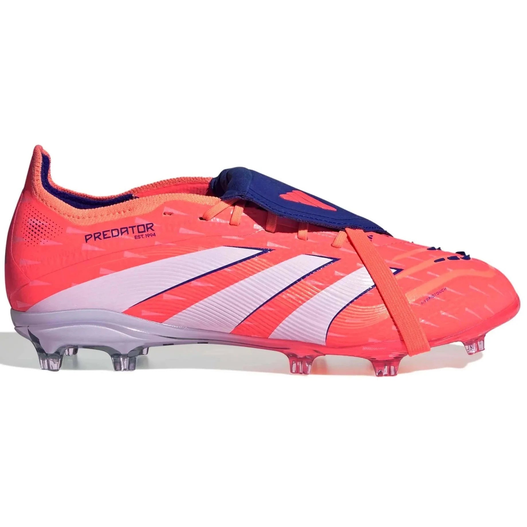 adidas Junior Predator Elite Fold-Over Tongue Firm Ground Soccer Cleats - Coral Blaze Pack (FA25) 1