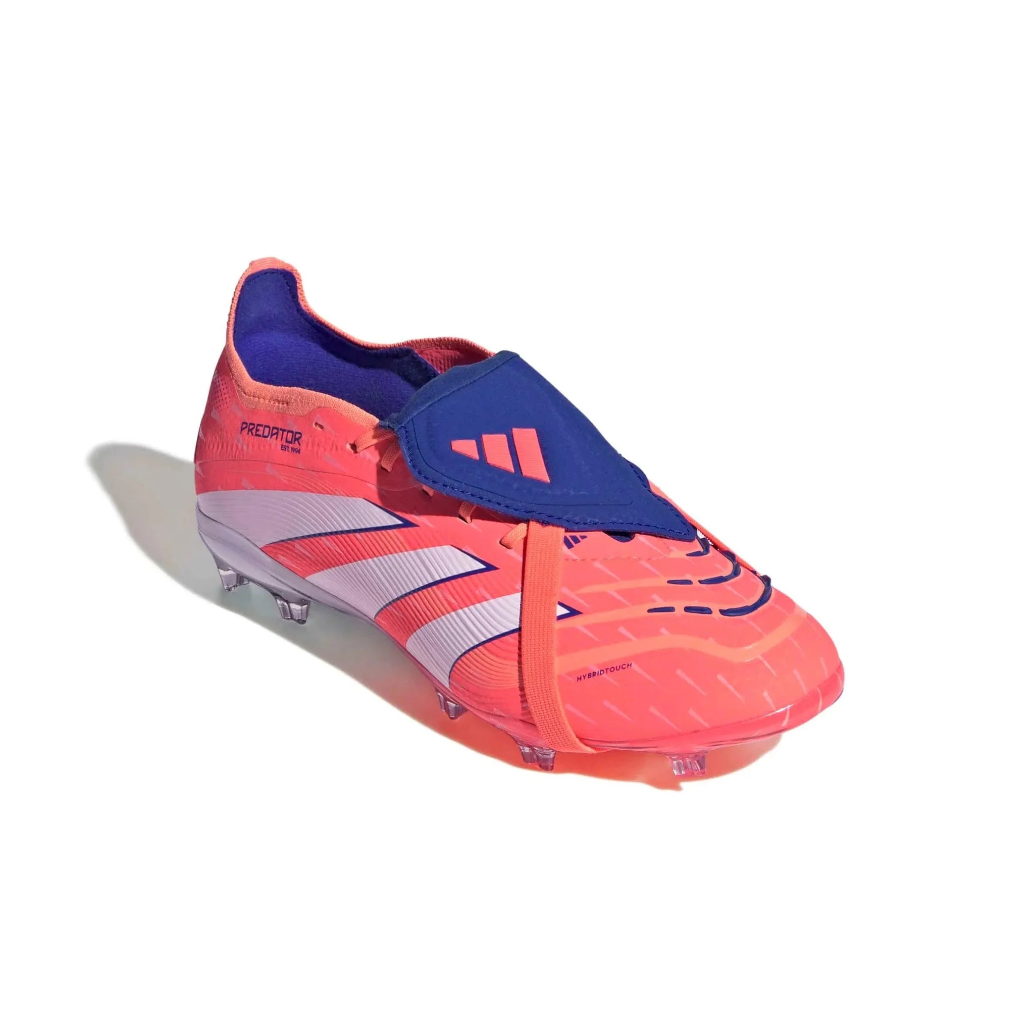 adidas Junior Predator Elite Fold-Over Tongue Firm Ground Soccer Cleats - Coral Blaze Pack (FA25) 3