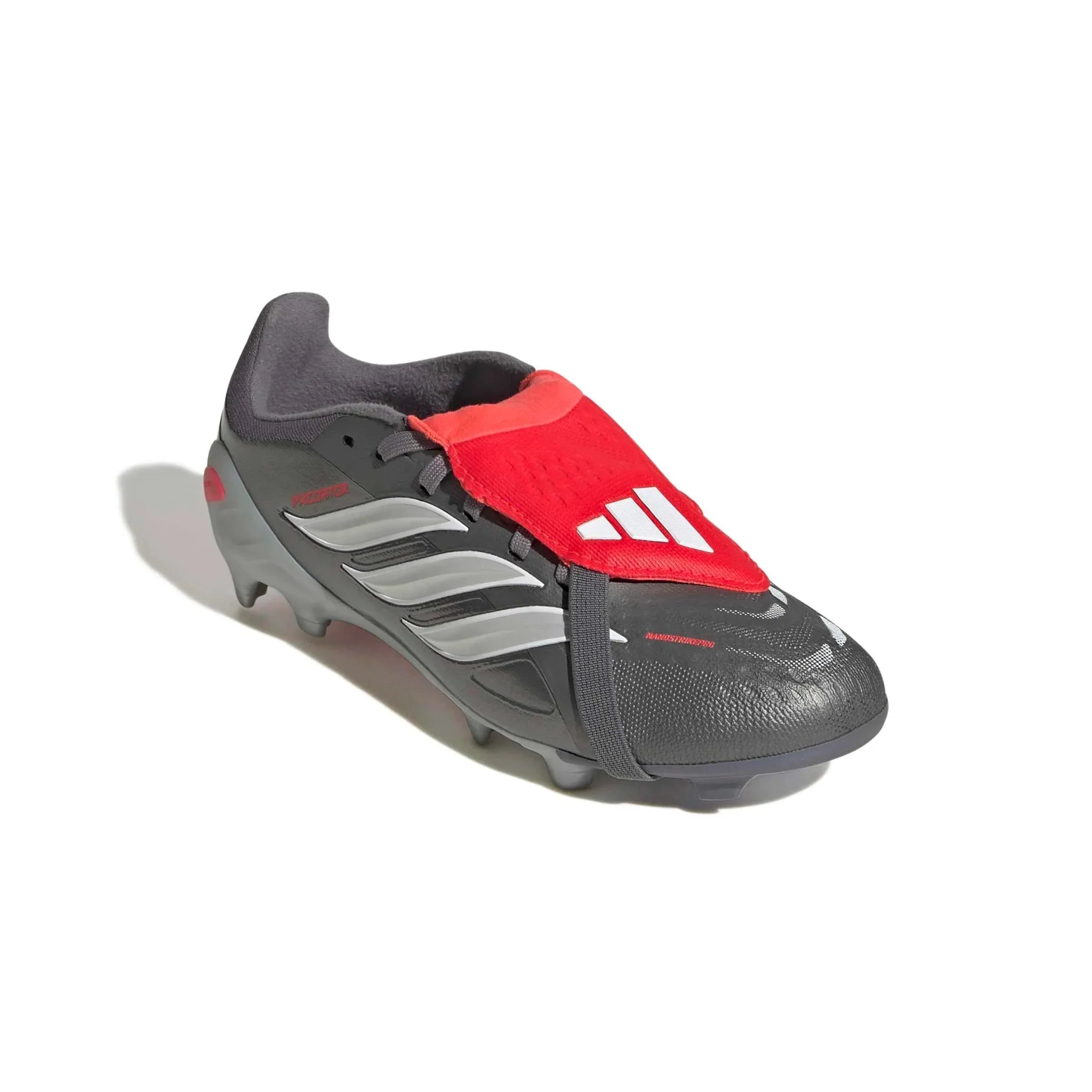 adidas Junior Predator Elite Fold-Over Tongue Firm Ground Soccer Cleats - Finishers Steel Pack (SP26) 3