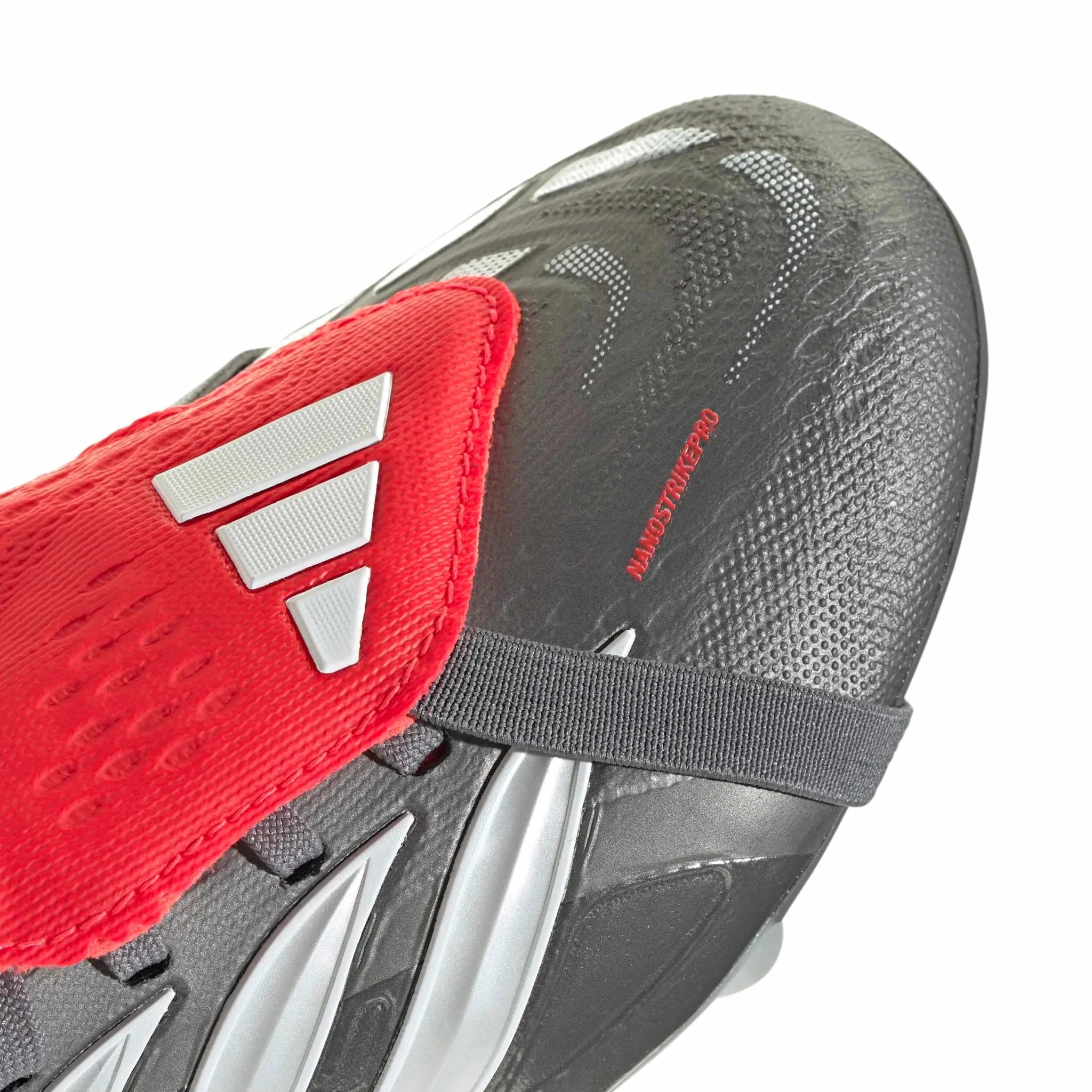 adidas Junior Predator Elite Fold-Over Tongue Firm Ground Soccer Cleats - Finishers Steel Pack (SP26) 7