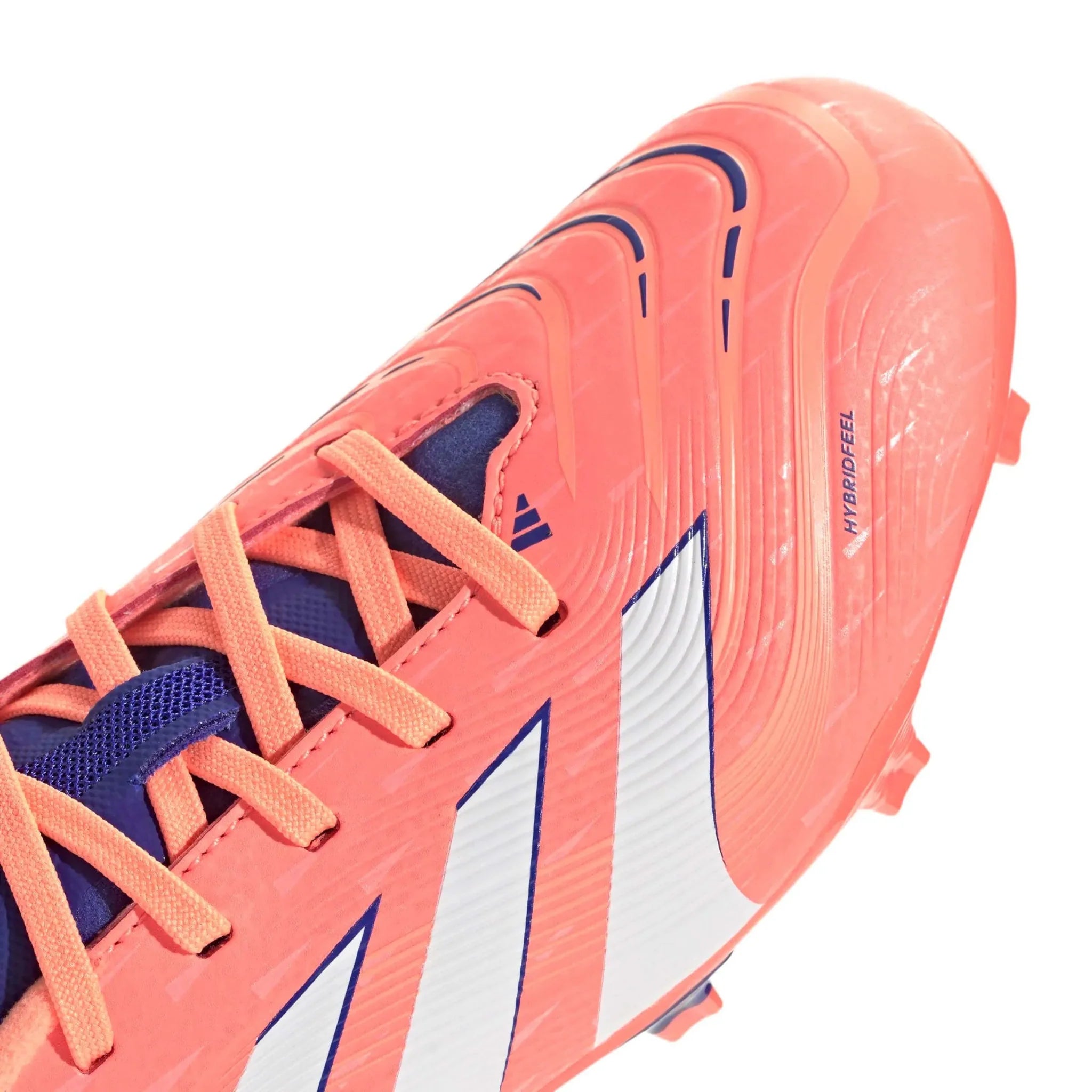 adidas Junior Predator League Firm/Multi Ground Soccer Cleats - Coral Blaze Pack (FA25) 7