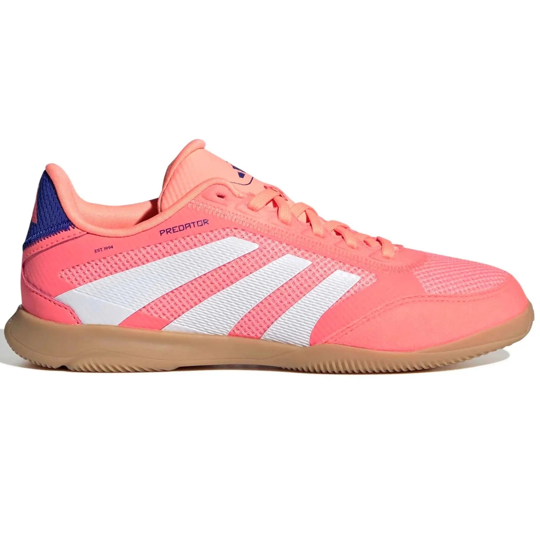 adidas Junior Predator League Indoor Soccer Shoes - Coral Blaze Pack (FA25) 1
