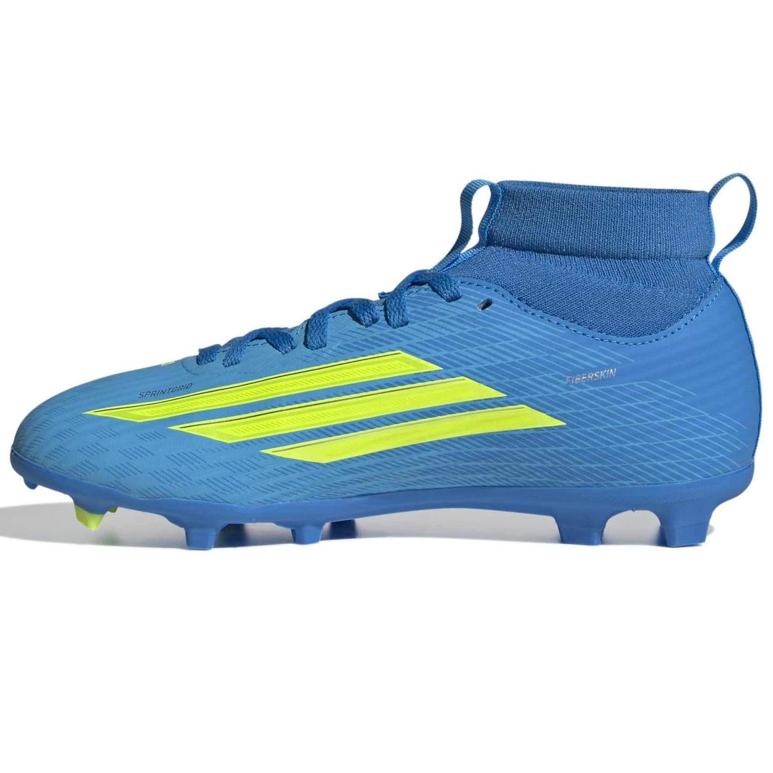 adidas Junior F50 League Mid Firm/Multi Ground Soccer Cleats - Ice Cold Precision Pack (SP26) 2
