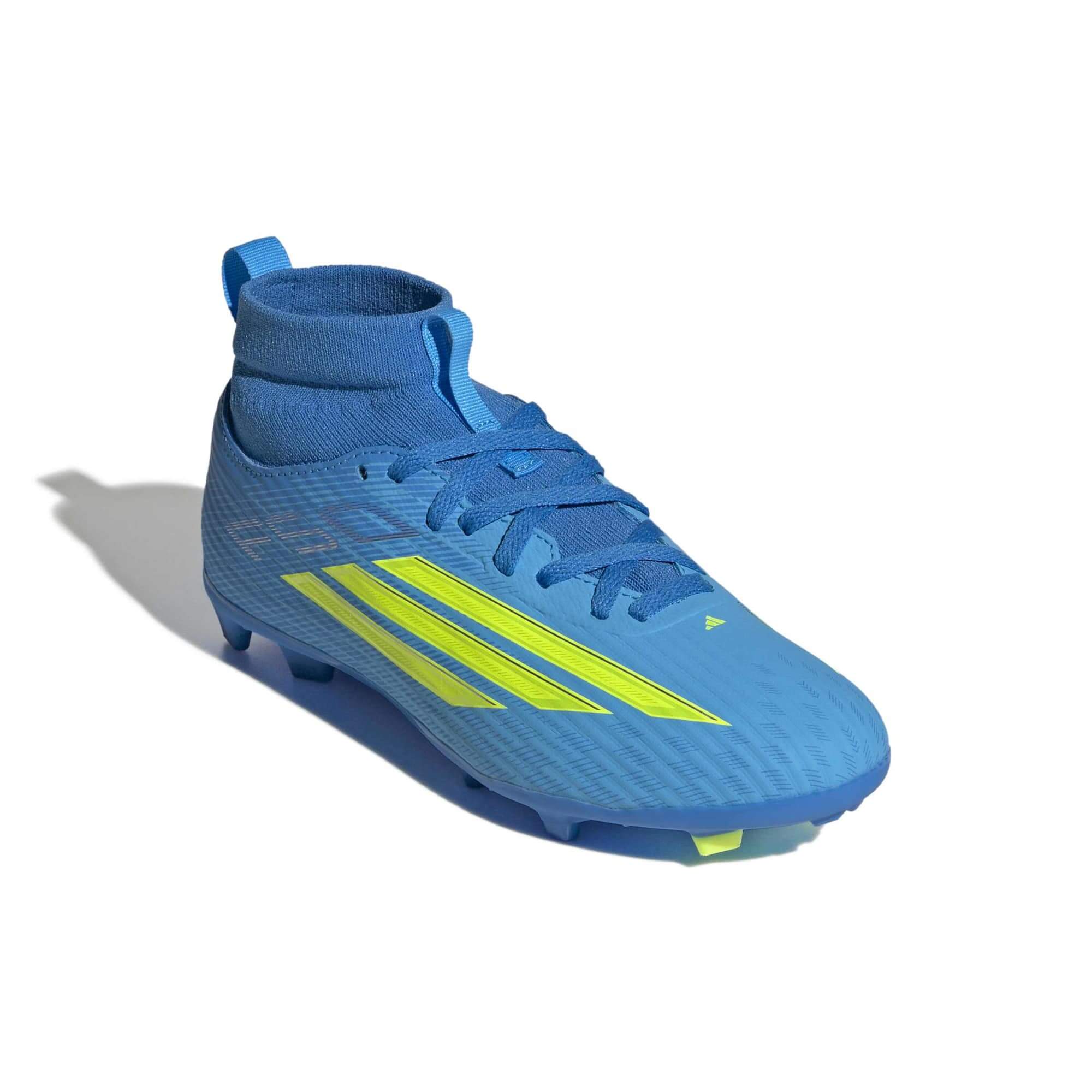 adidas Junior F50 League Mid Firm/Multi Ground Soccer Cleats - Ice Cold Precision Pack (SP26) 3