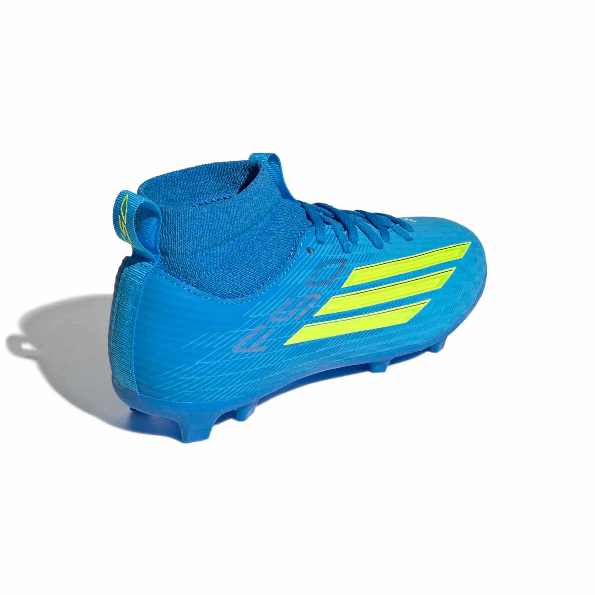 adidas Junior F50 League Mid Firm/Multi Ground Soccer Cleats - Ice Cold Precision Pack (SP26) 4
