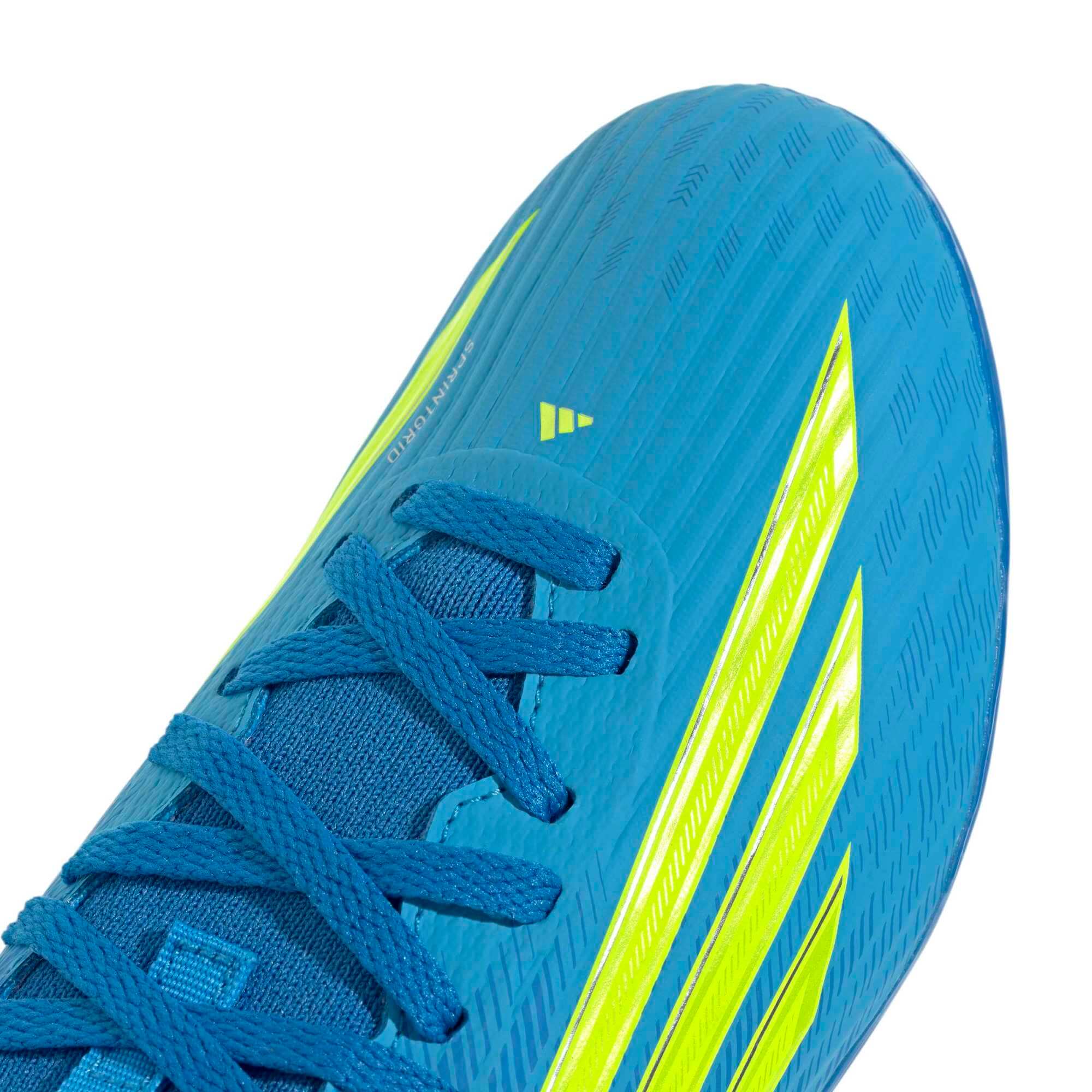 adidas Junior F50 League Mid Firm/Multi Ground Soccer Cleats - Ice Cold Precision Pack (SP26) 7