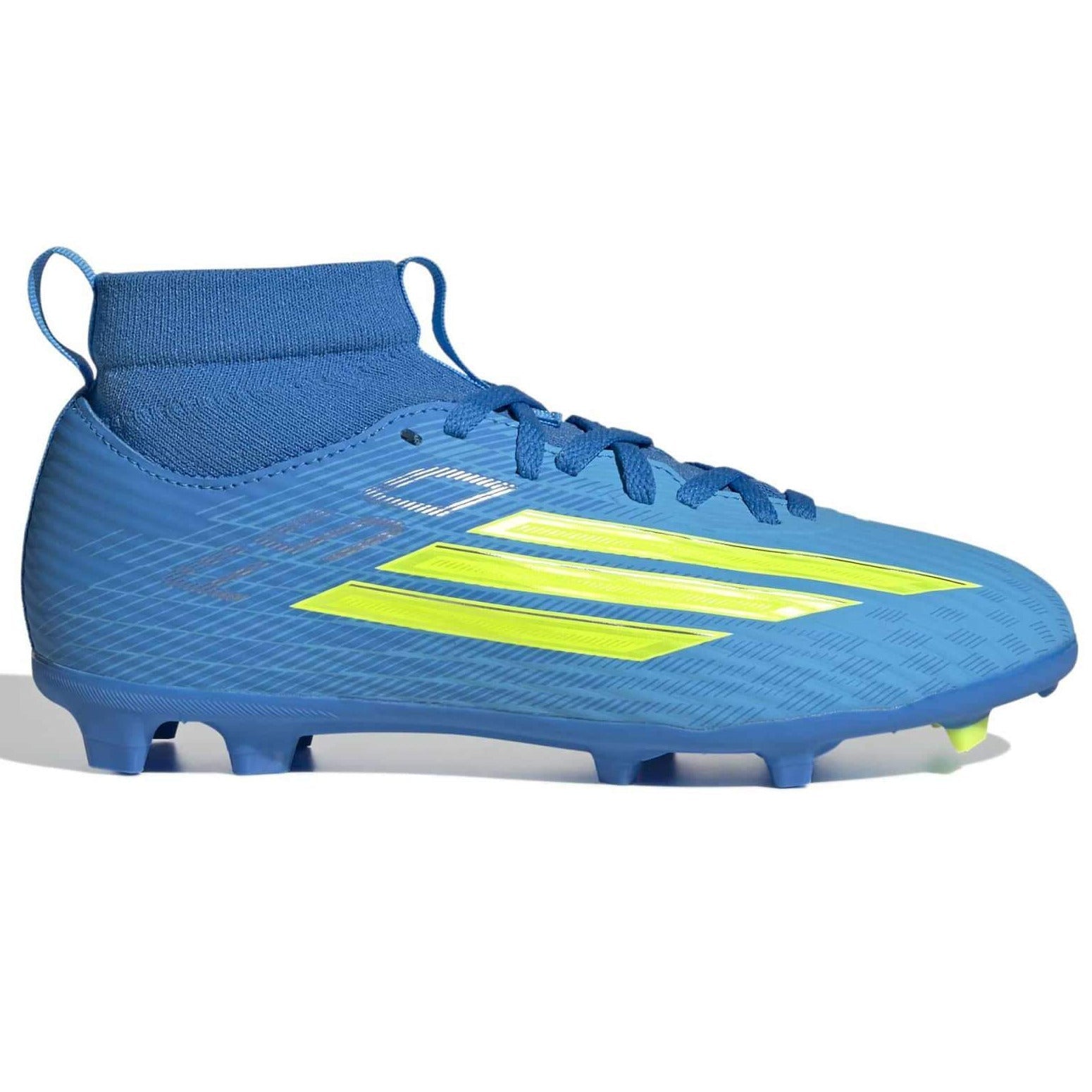 adidas Junior F50 League Mid Firm/Multi Ground Soccer Cleats - Ice Cold Precision Pack (SP26) 1