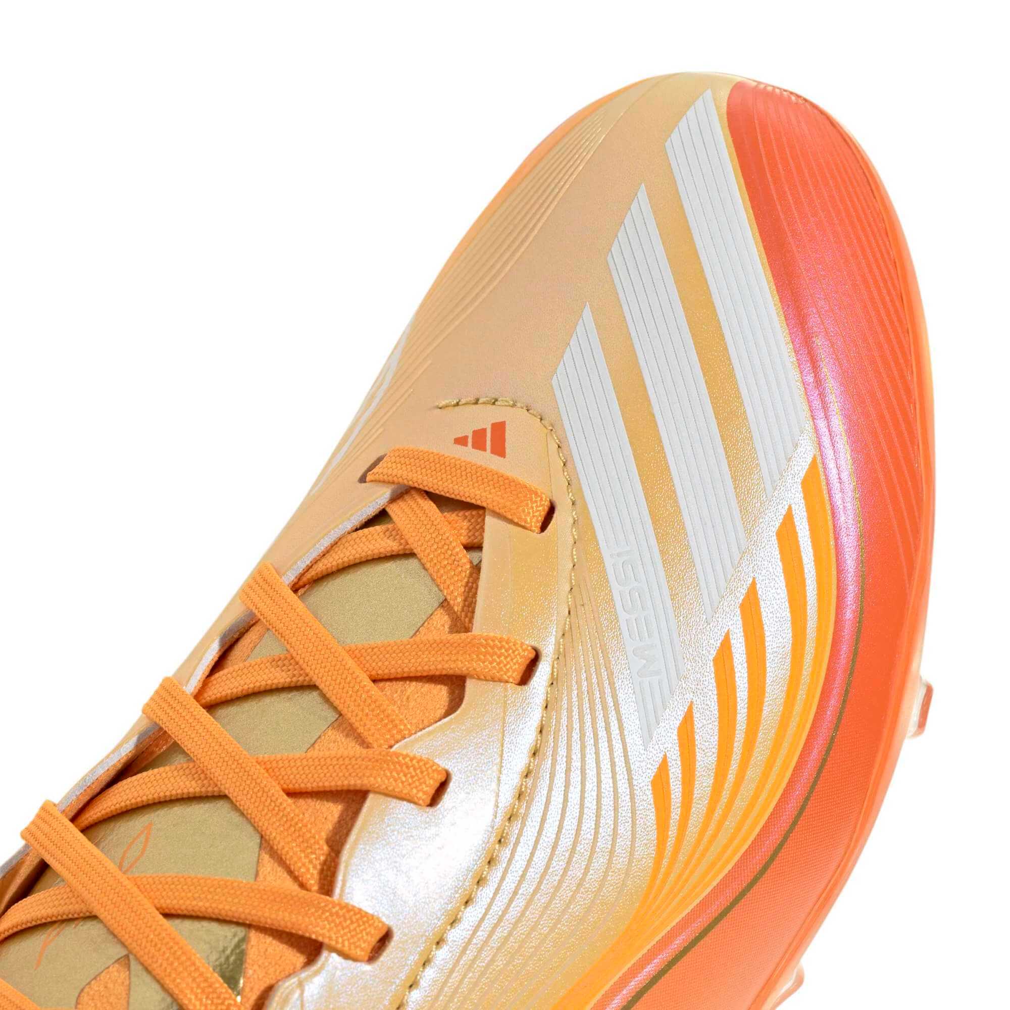 adidas Junior F50 Messi Elite Firm Ground Soccer Cleats - Messi Hora Dorada Pack (SP26) 7