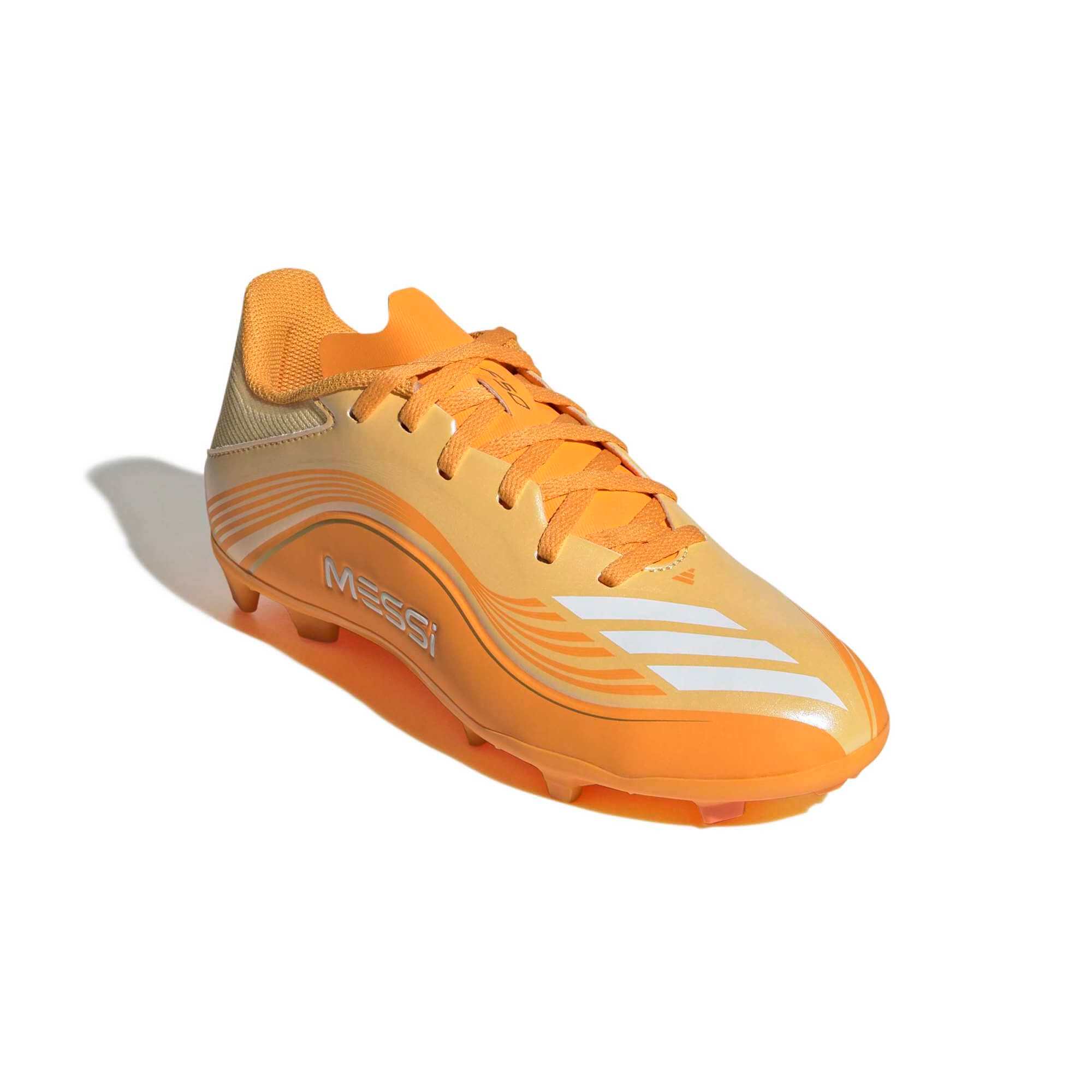 adidas Junior F50 Messi League Firm/Multi Ground Soccer Cleats - Messi Hora Dorada Pack (SP26) 3