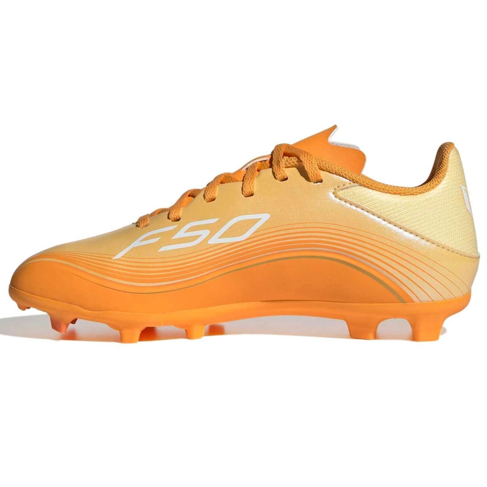 adidas Junior F50 Messi League Firm/Multi Ground Soccer Cleats - Messi Hora Dorada Pack (SP26) 2