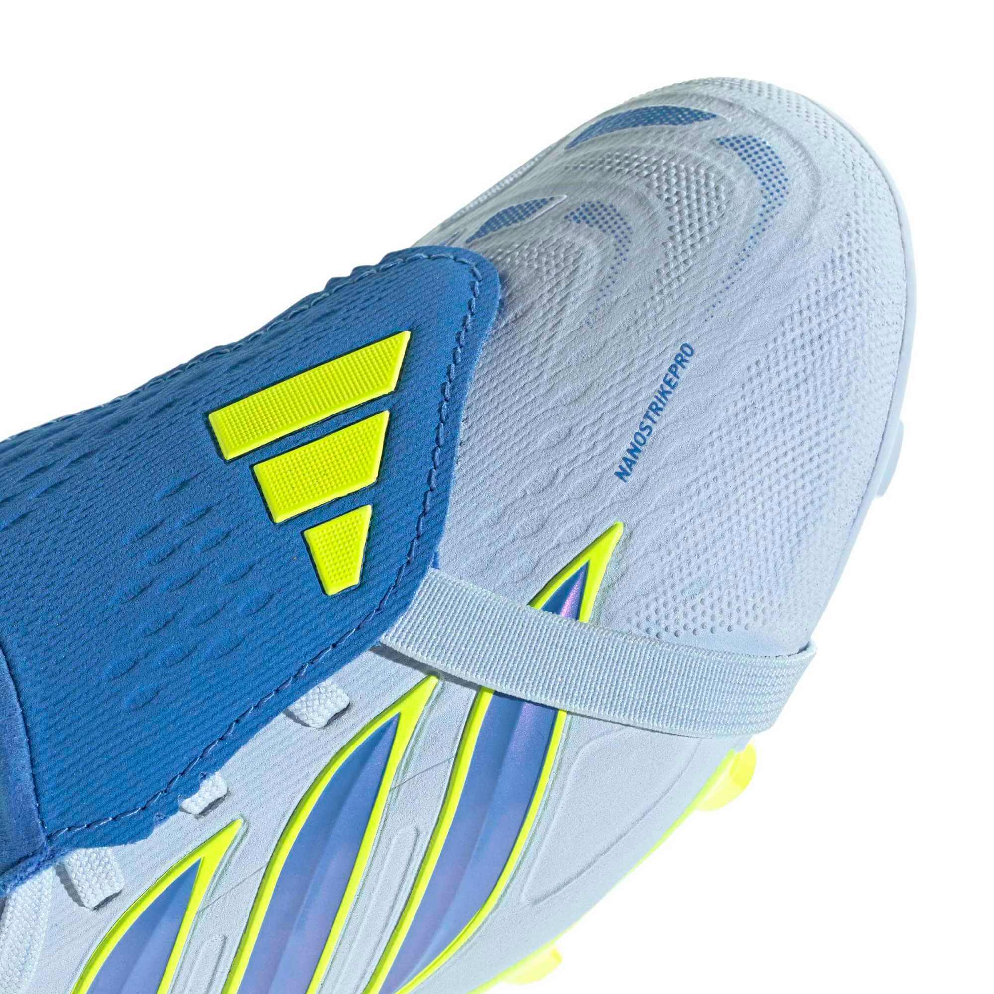 adidas Junior Predator Elite Fold-Over Tongue Firm Ground Soccer Cleats - Ice Cold Precision Pack (SP26) 7