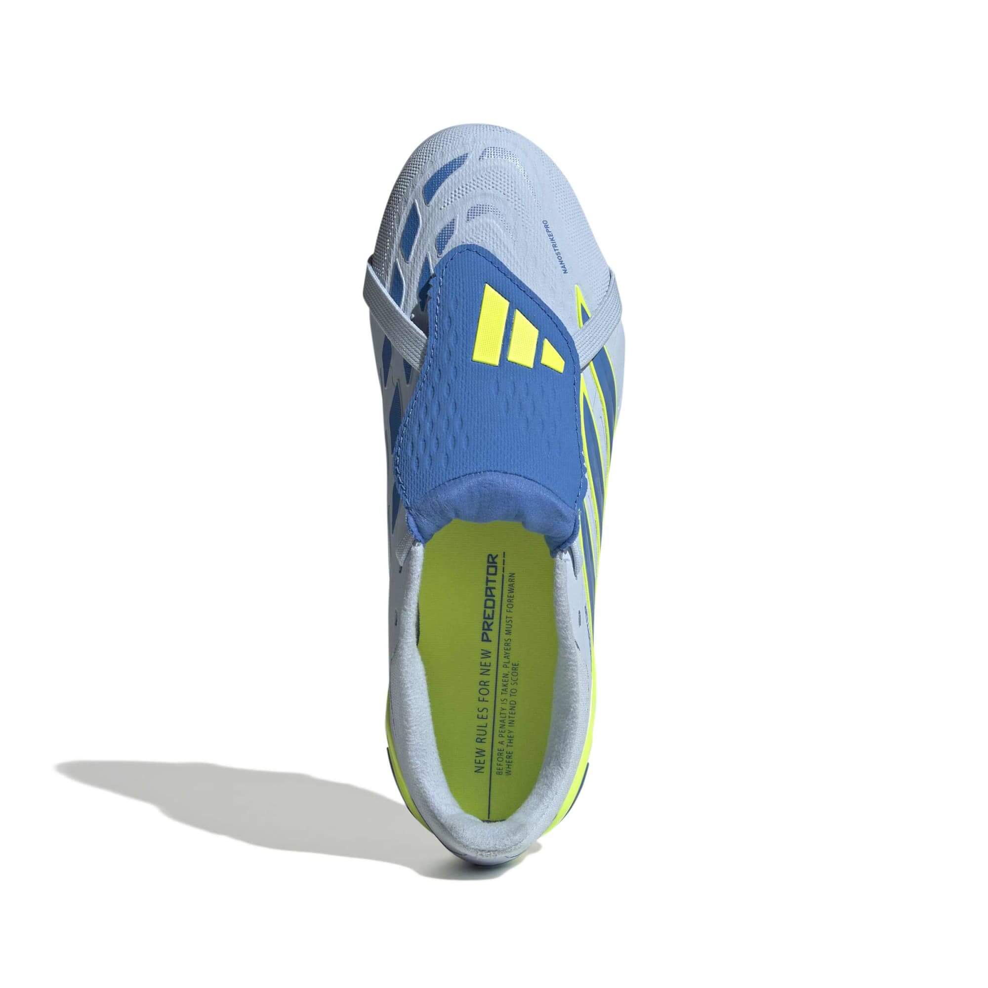 adidas Junior Predator Elite Fold-Over Tongue Firm Ground Soccer Cleats - Ice Cold Precision Pack (SP26) 5