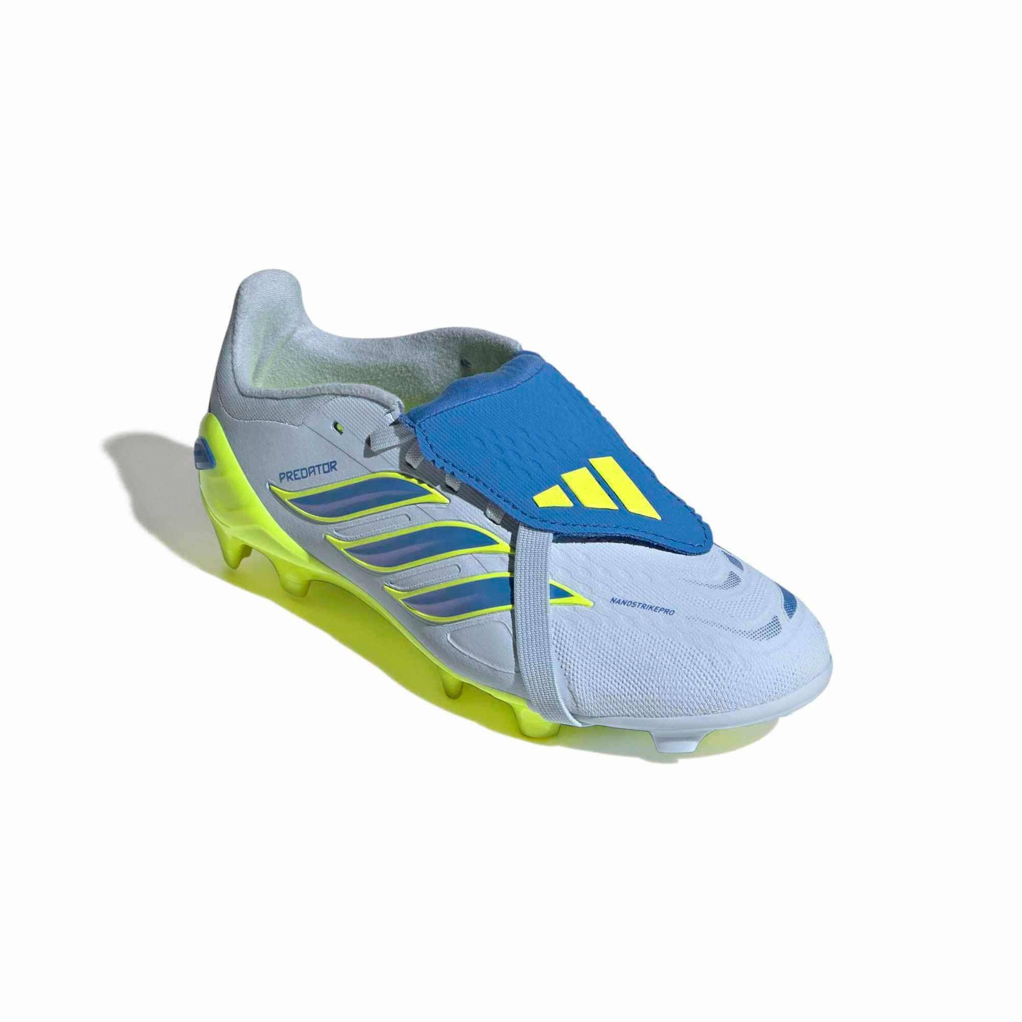 adidas Junior Predator Elite Fold-Over Tongue Firm Ground Soccer Cleats - Ice Cold Precision Pack (SP26) 3